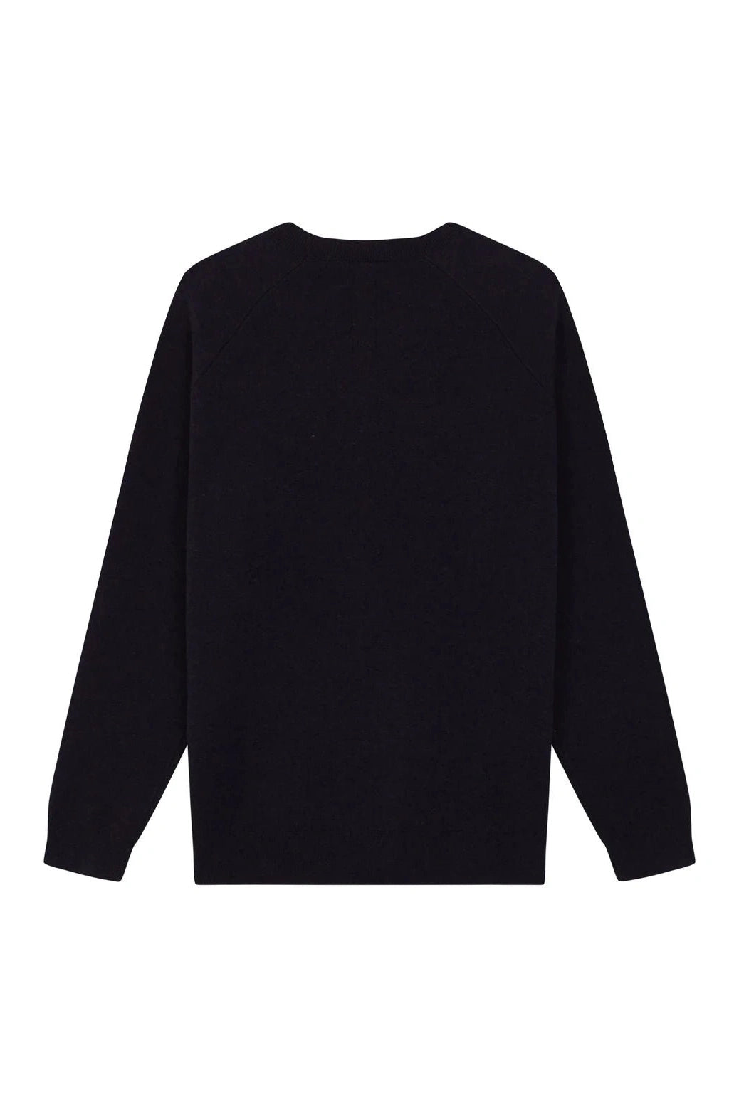 NOWADAYS - Signature Raglan Mouline Sweater - Sky Captain - BACKYARD