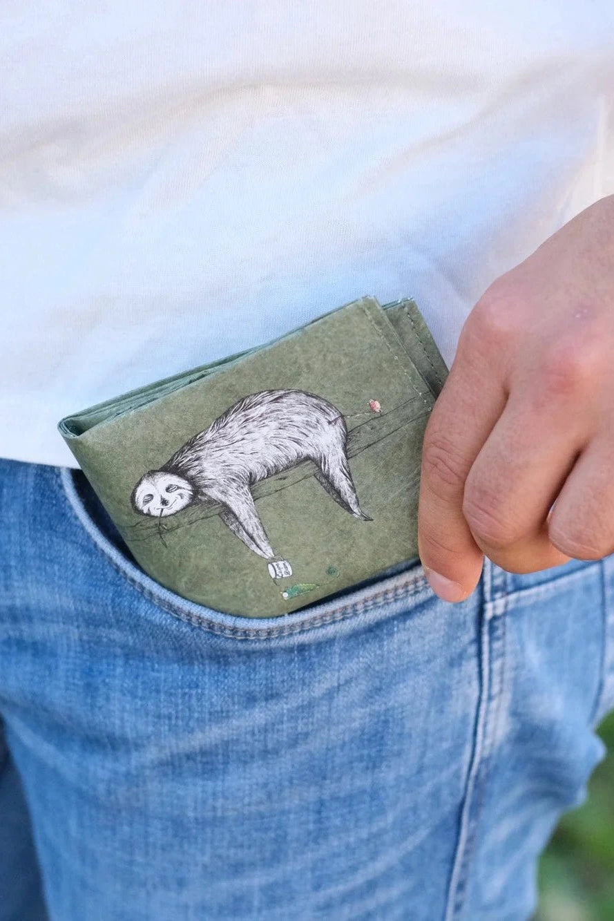 PAPRCUTS - RFID Portemonnaie - Faultier - BACKYARD