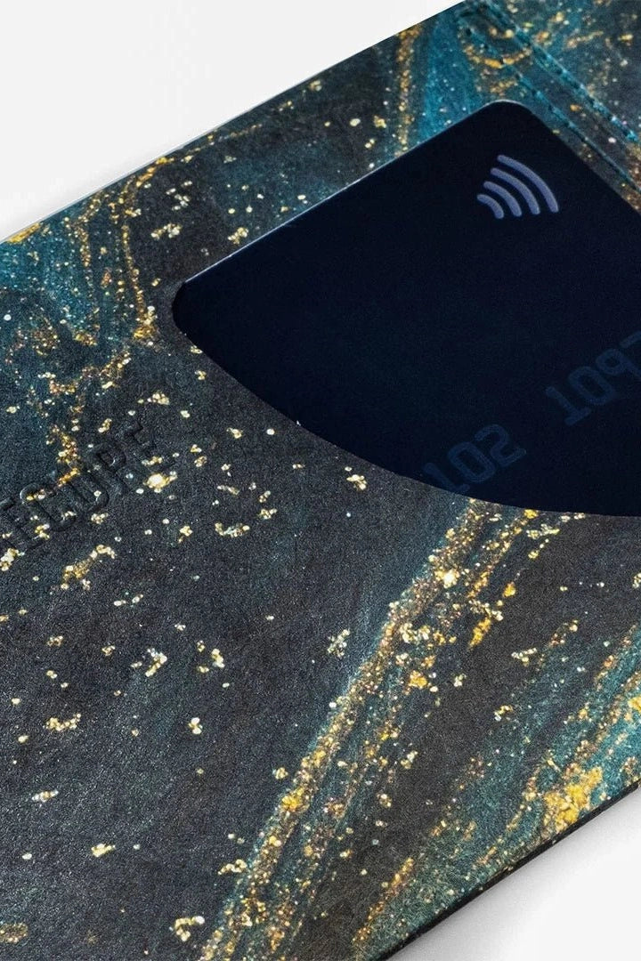 PAPRCUTS - RFID Portemonnaie - Saphire Marble - BACKYARD