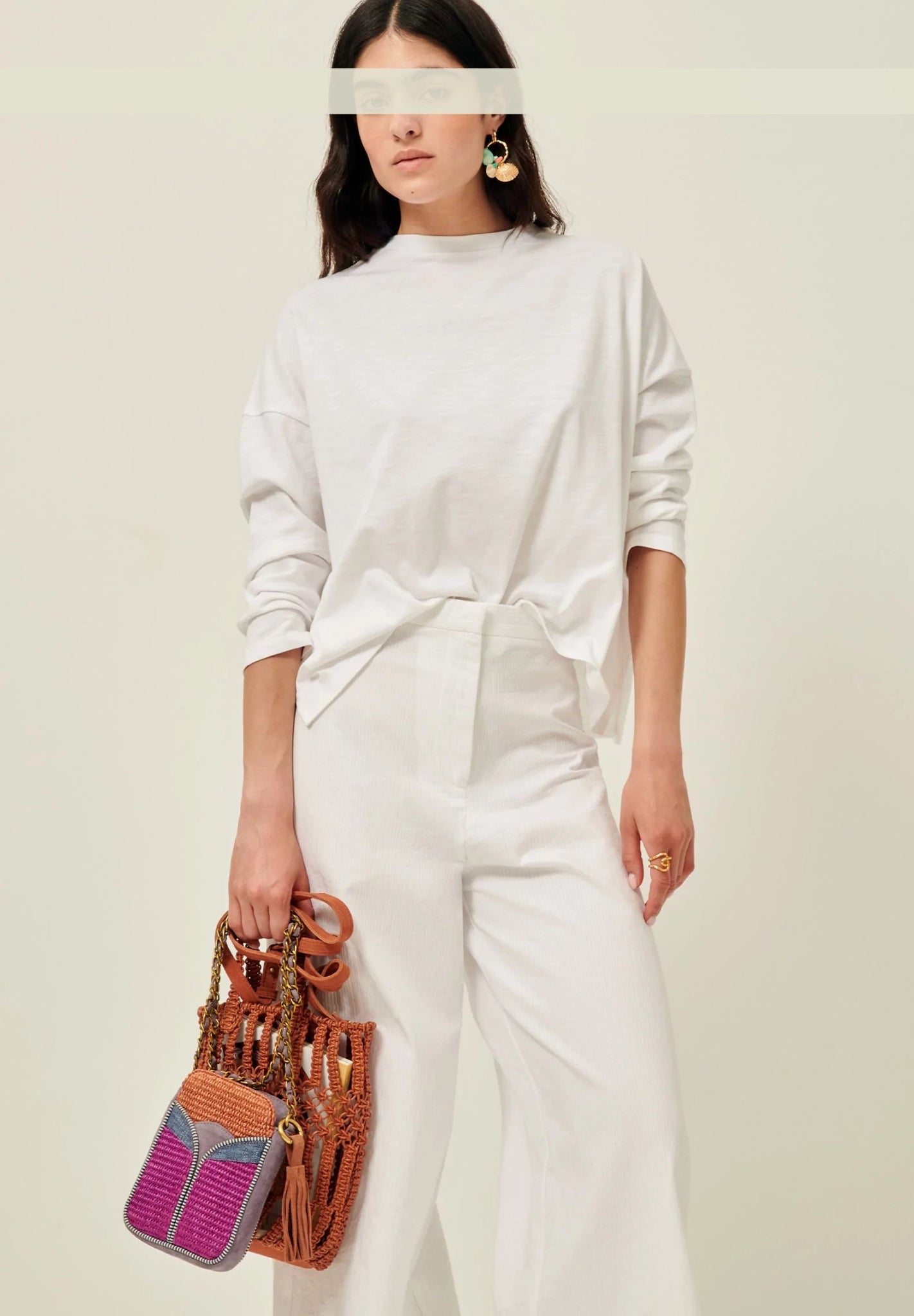 SESSUN - Simeon Tee - Optical White - BACKYARD