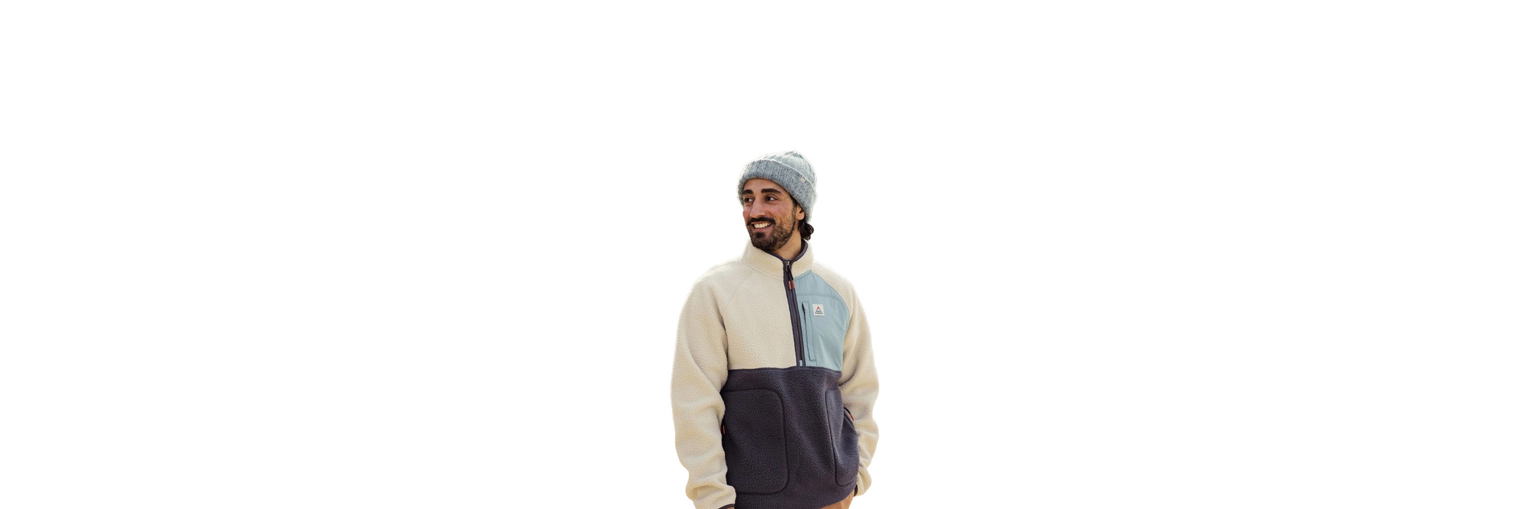 Men Fleece Pullover - BACKYARD