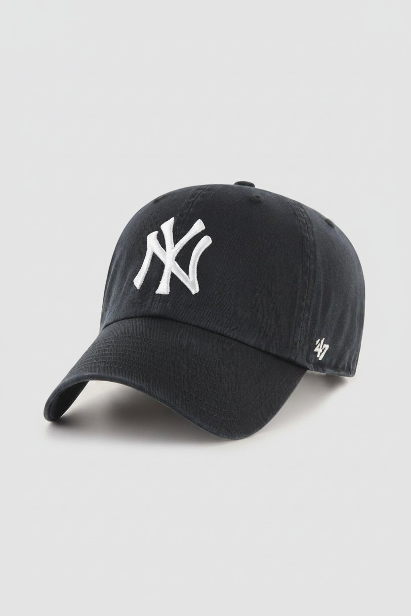 47-New York Yankees '47 Clean Up-Black-BACKYARD