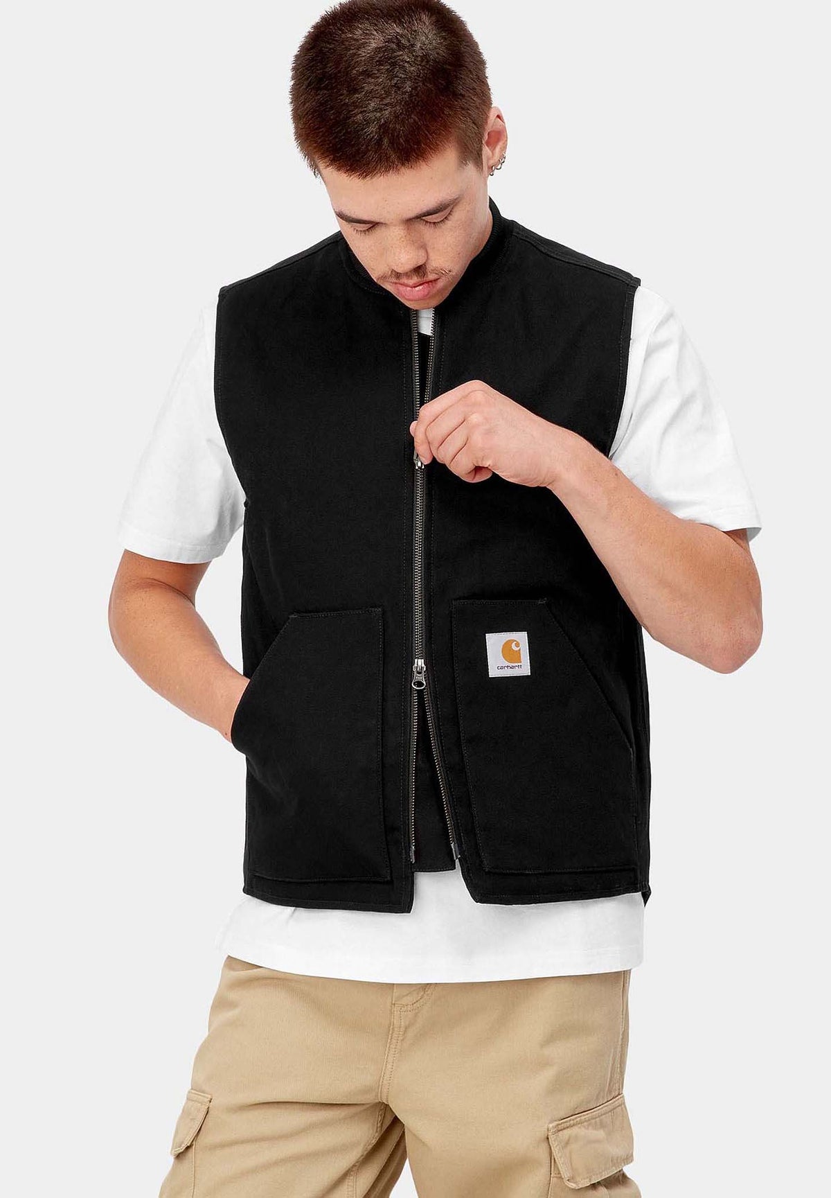 Carhartt WIP Classic Vest, Black Rigid