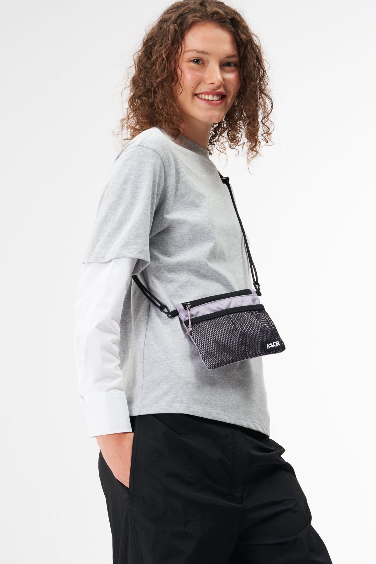 AEVOR-Chest Pouch-Ripstop Lavender-BACKYARD