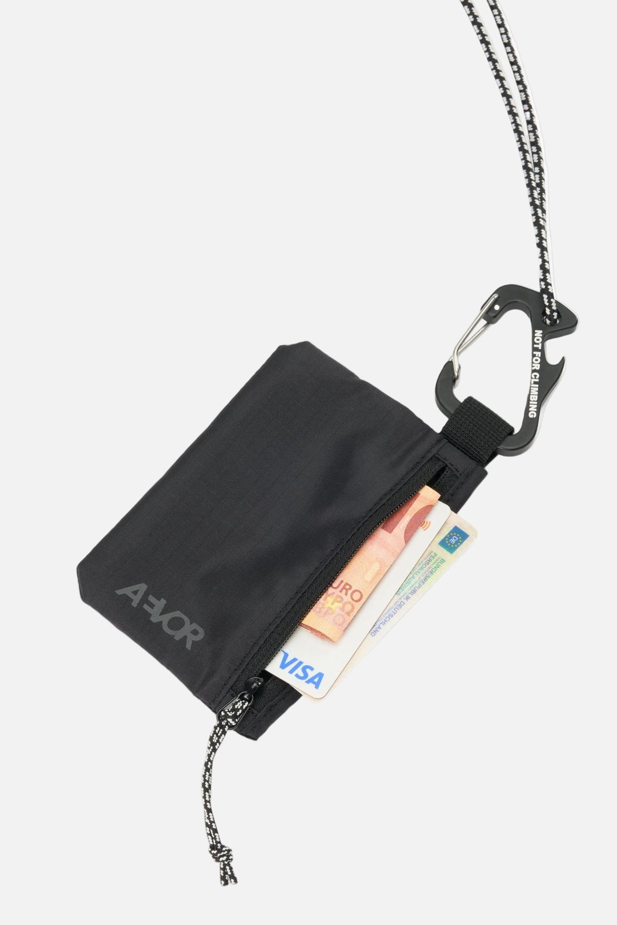 AEVOR-Explore Wallet 2.0-Ripstop Black-BACKYARD