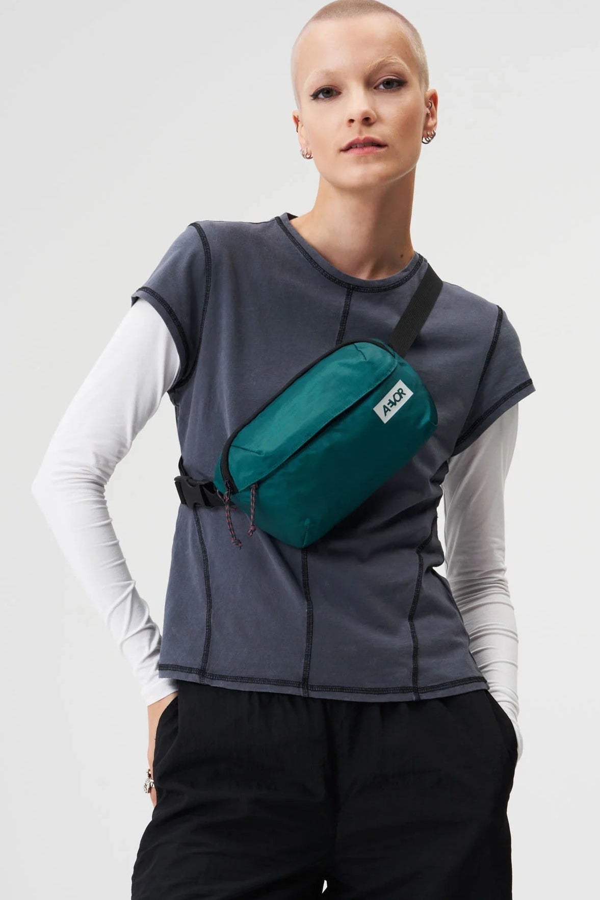 AEVOR-Hip Bag Ease-Ripstop Evergreen-BACKYARD