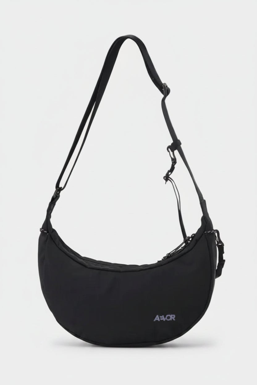 AEVOR-Sling Bag Small-Black-BACKYARD