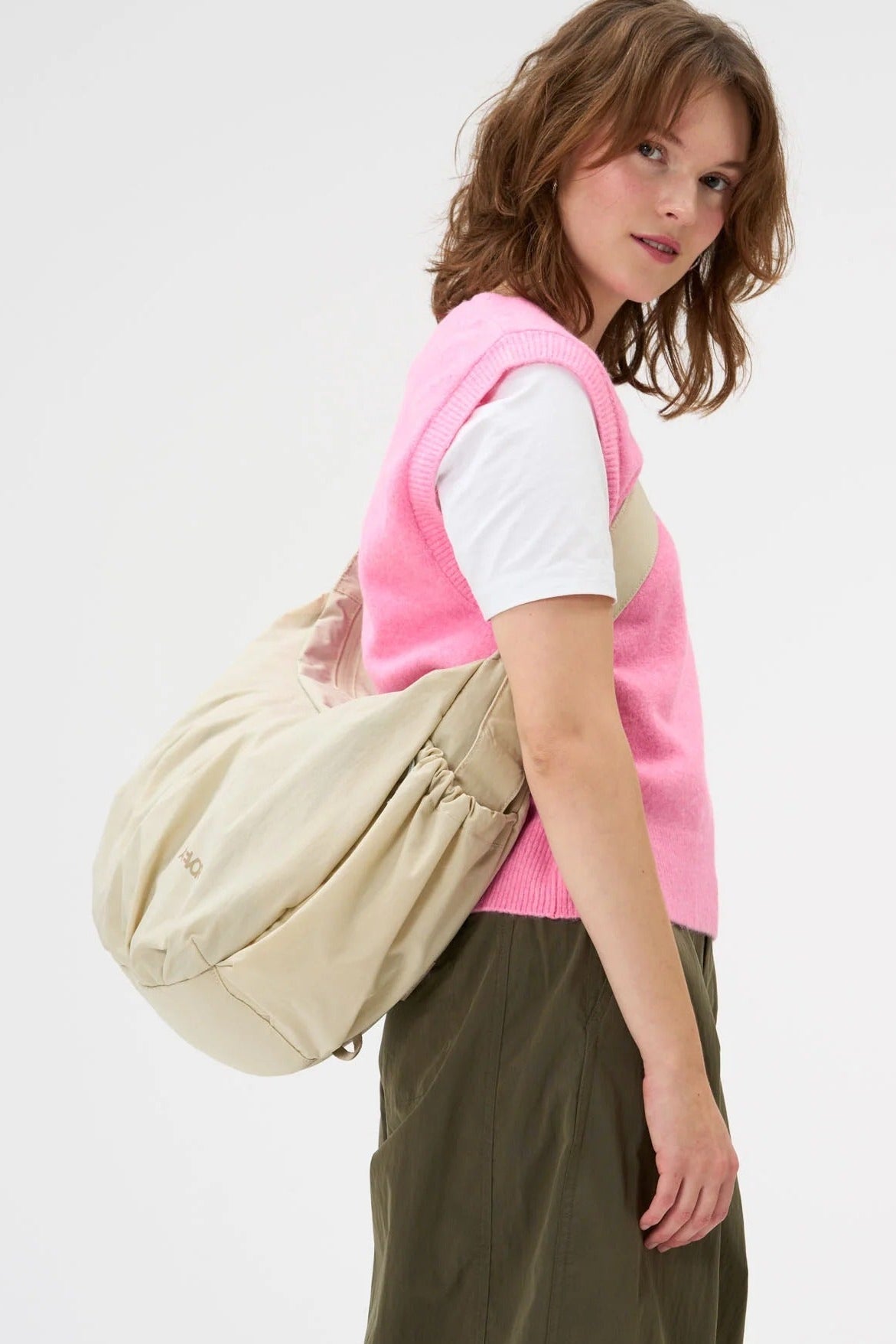AEVOR - Slouchy Bag - Off White - BACKYARD