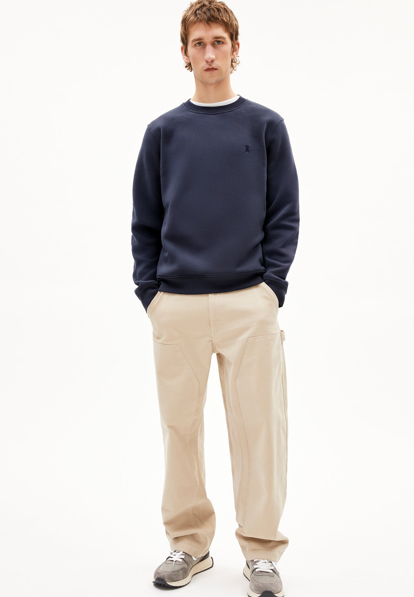 ARMEDANGELS - Baaro Fleece - Night Sky - BACKYARD