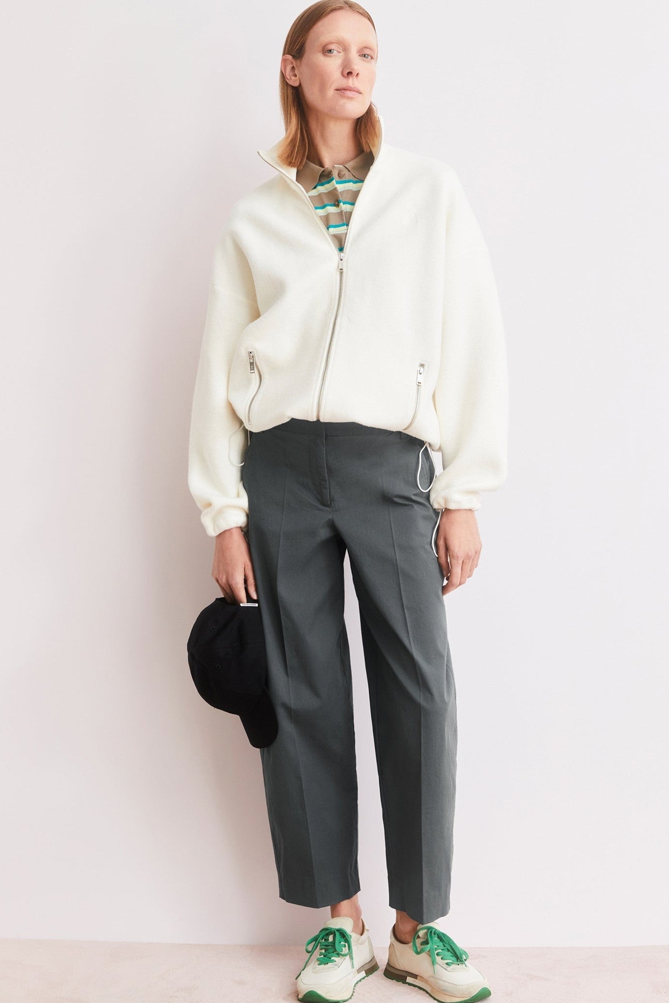 ARMEDANGELS - Barrel Leg Twill Pant - Space Steel - BACKYARD