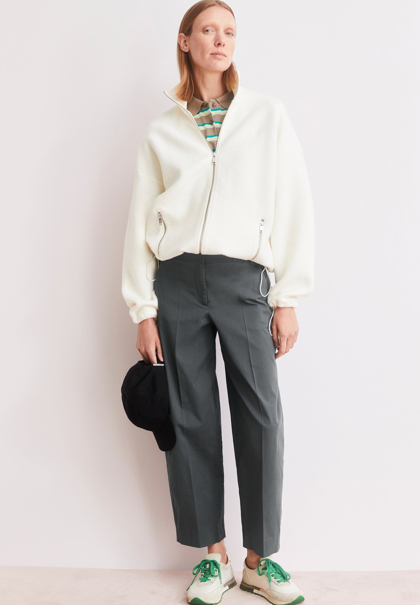 ARMEDANGELS - Barrel Leg Twill Pant - Space Steel - BACKYARD