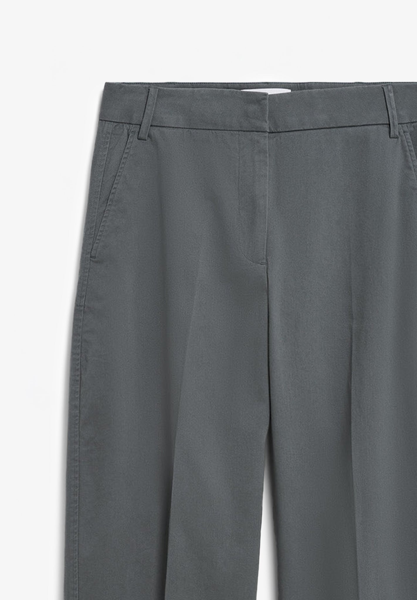 ARMEDANGELS - Barrel Leg Twill Pant - Space Steel - BACKYARD