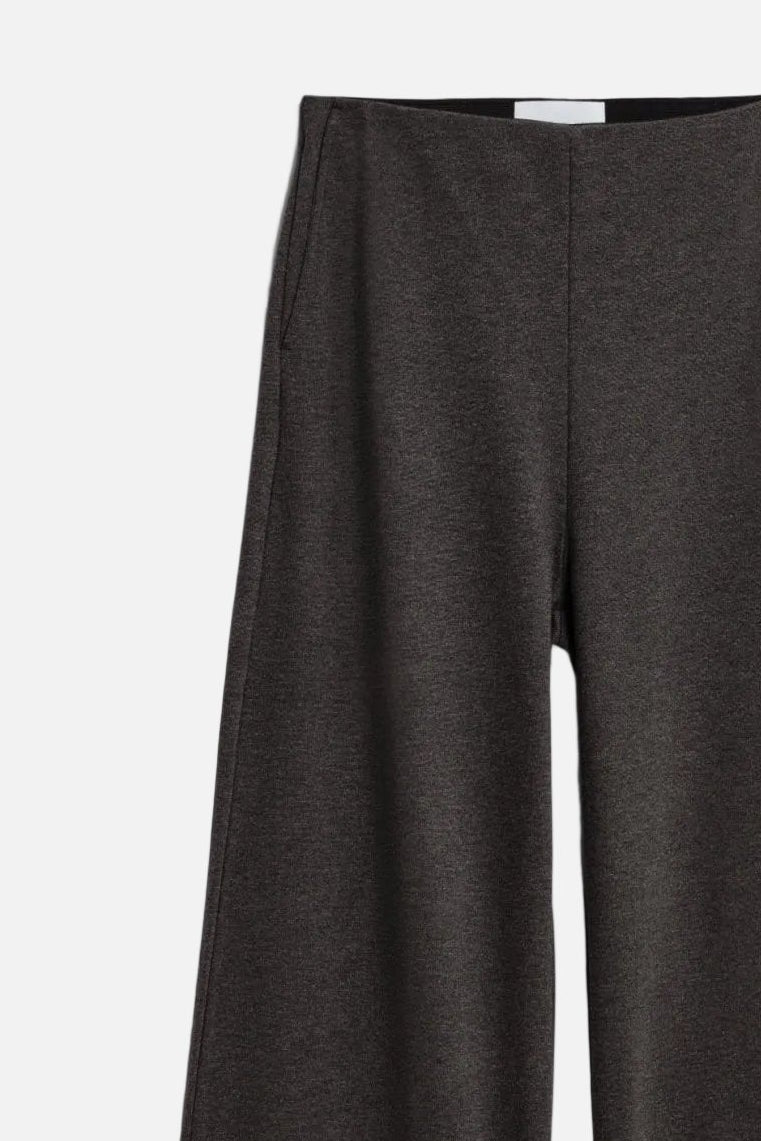ARMEDANGELS-Basic Jersey Wide Leg Pant-Steel Melange-BACKYARD