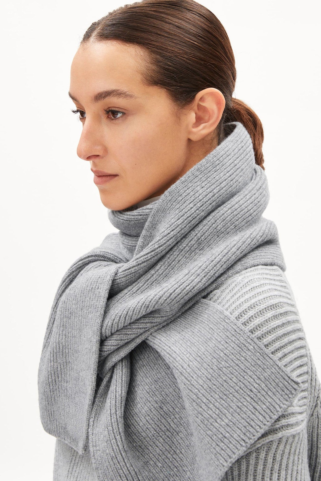 ARMEDANGELS - Claasas - Light Grey Melange - BACKYARD