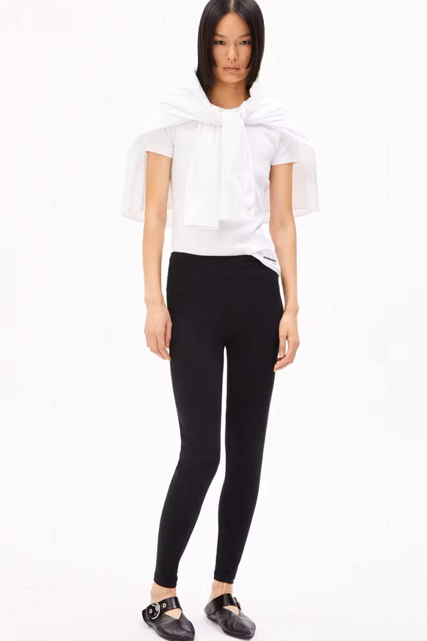 ARMEDANGELS - Faribaa Leggings - Black - BACKYARD
