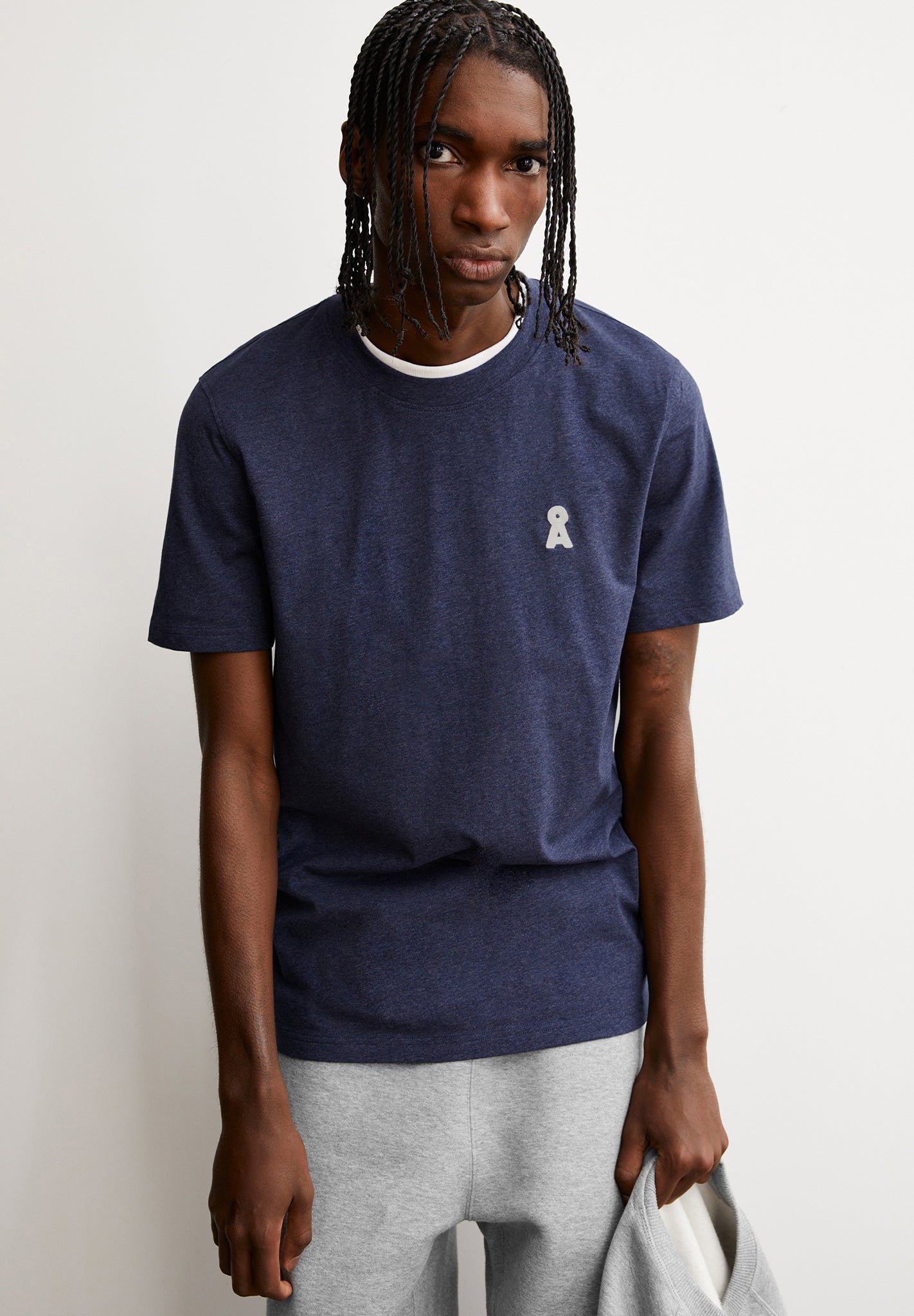 ARMEDANGELS - Iconic Å Maarkos - Blue Melange - BACKYARD