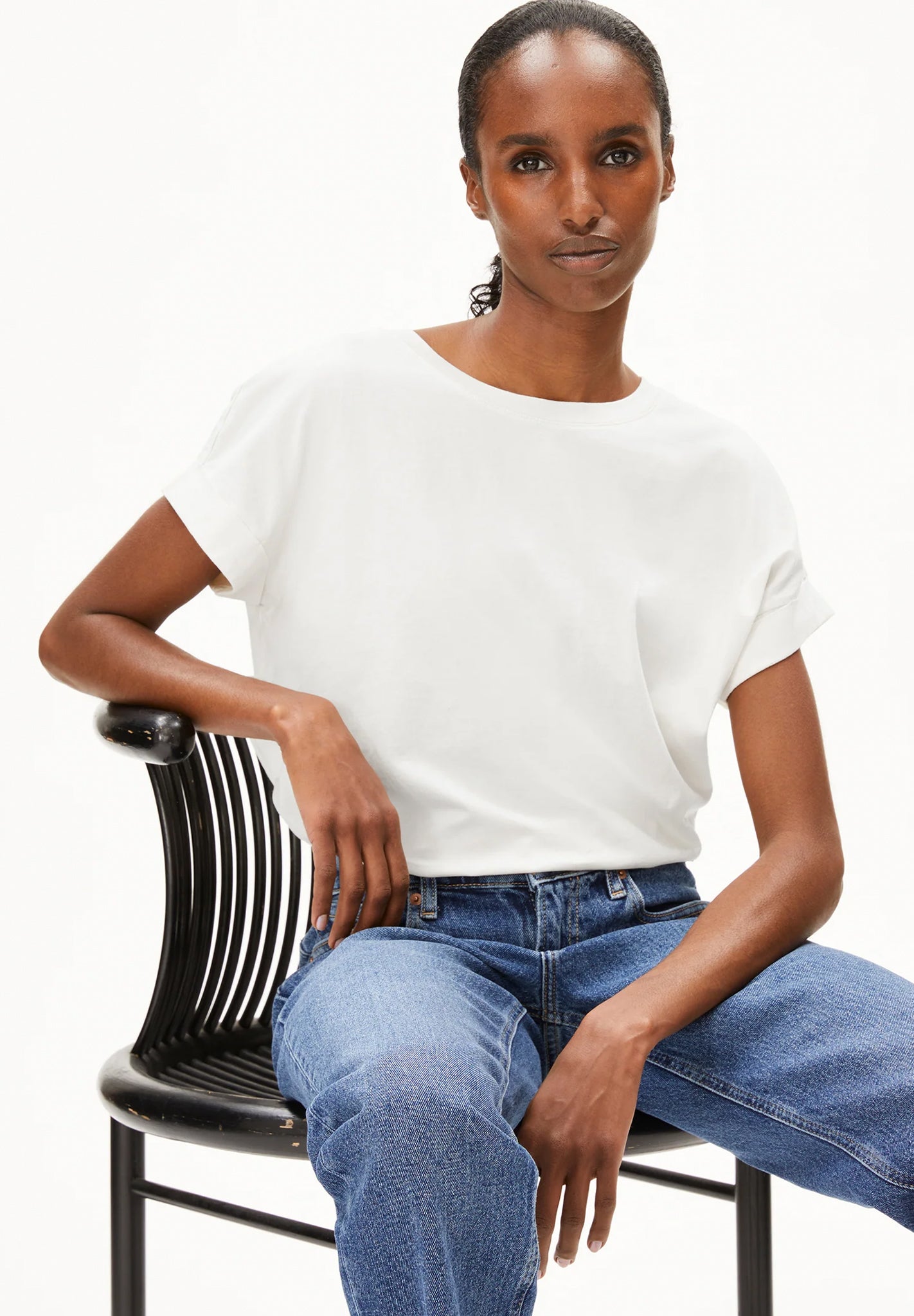 ARMEDANGELS - Idaara - White - BACKYARD