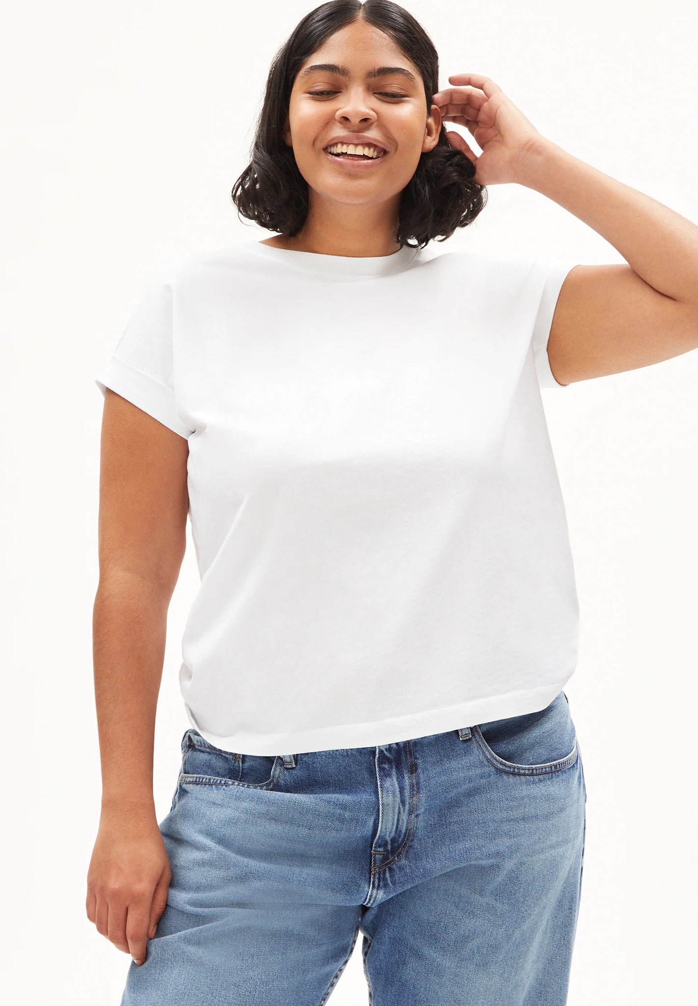 ARMEDANGELS - Idaara - White - BACKYARD