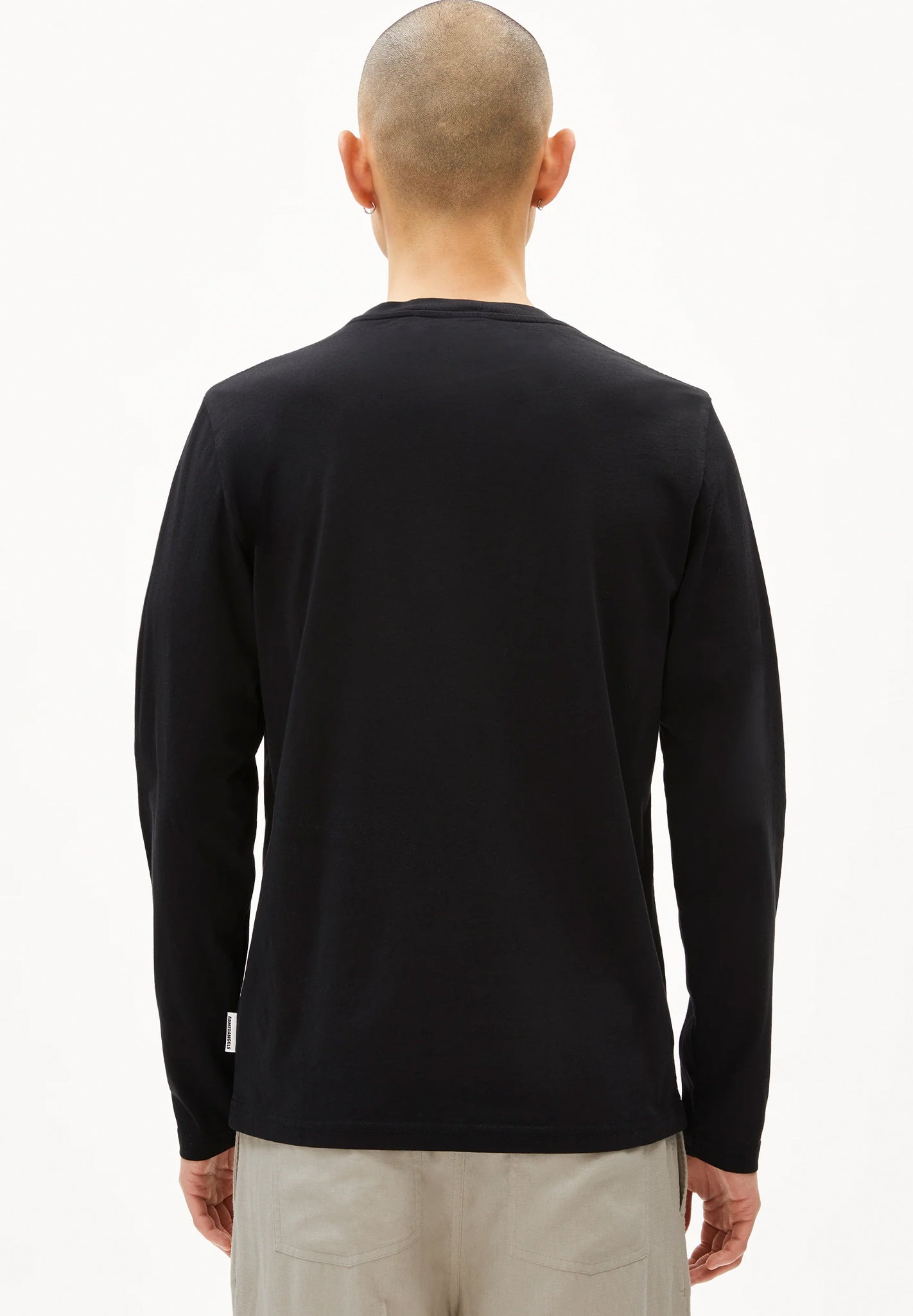 ARMEDANGELS - Jaames Longsleeve - Black - BACKYARD