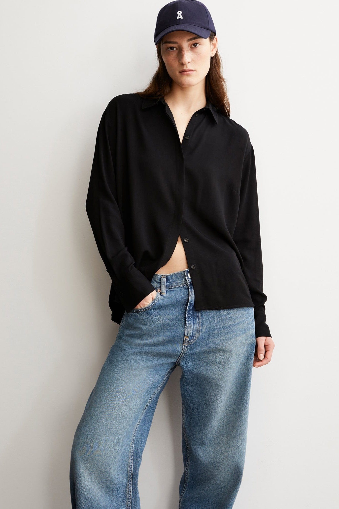 ARMEDANGELS - Larisaana Longsleeve - Black - BACKYARD