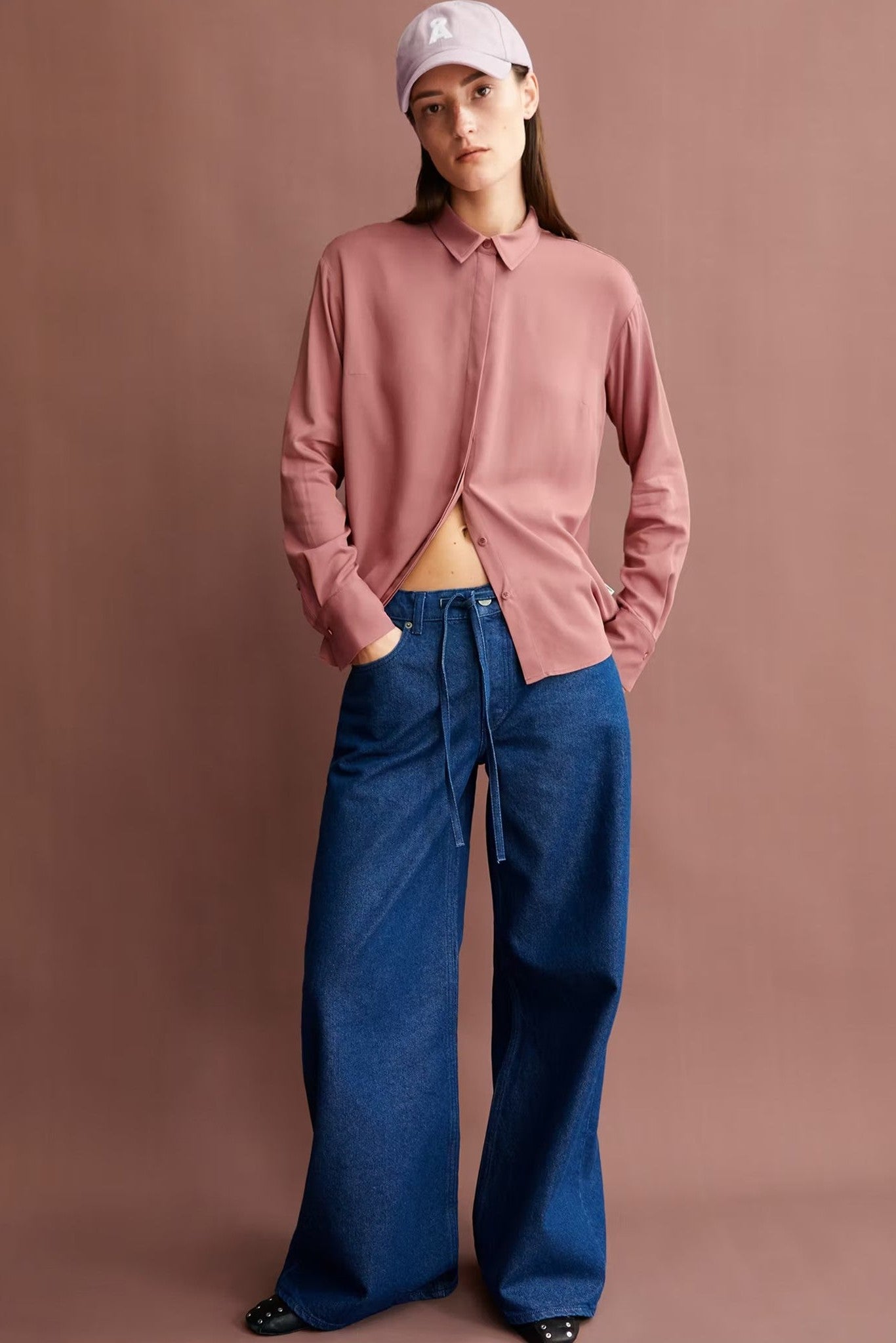 ARMEDANGELS - Larisaana Longsleeve - Light Berry - BACKYARD