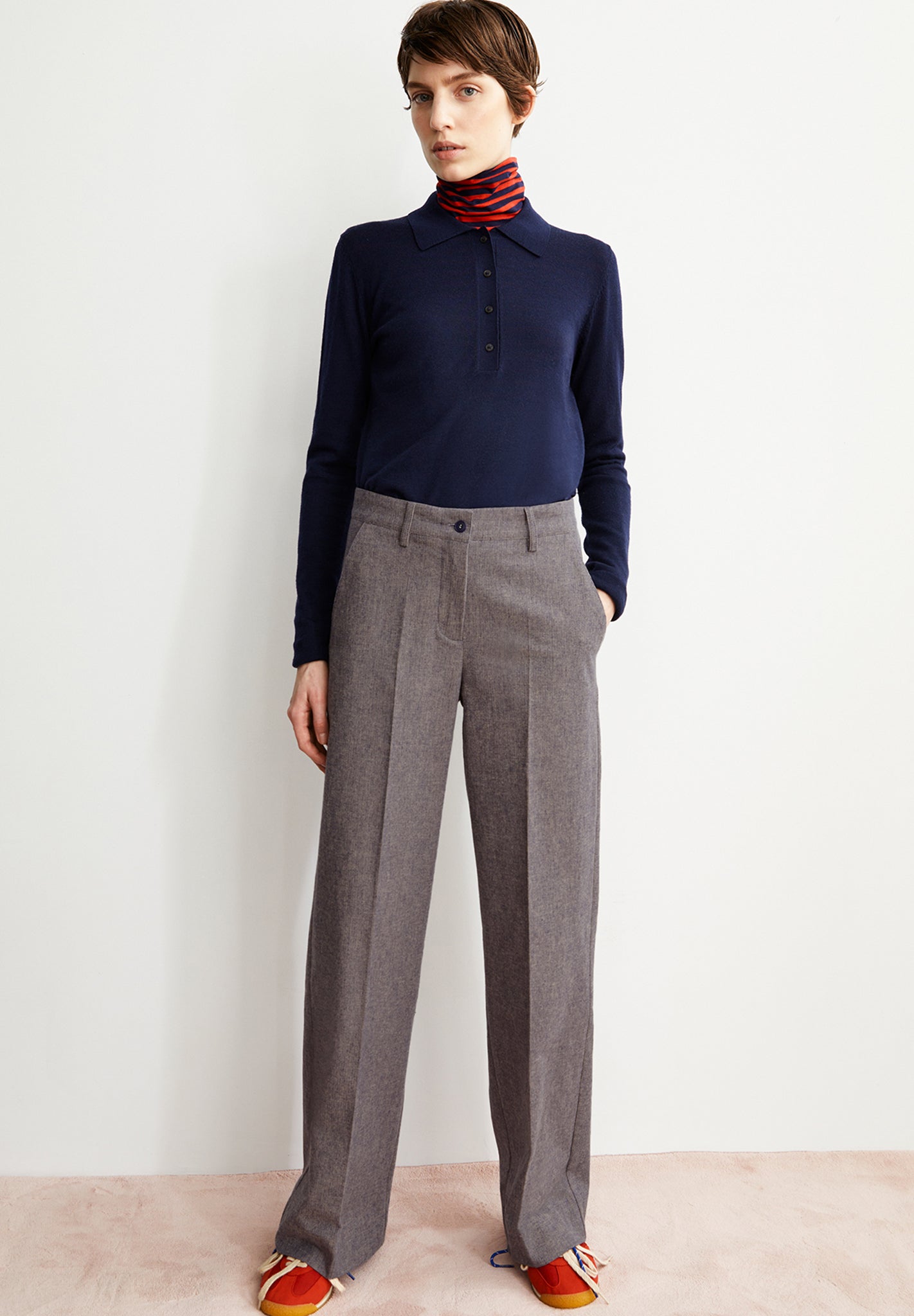 ARMEDANGELS - Leandraa Handaas - Pure Tinted Navy - BACKYARD