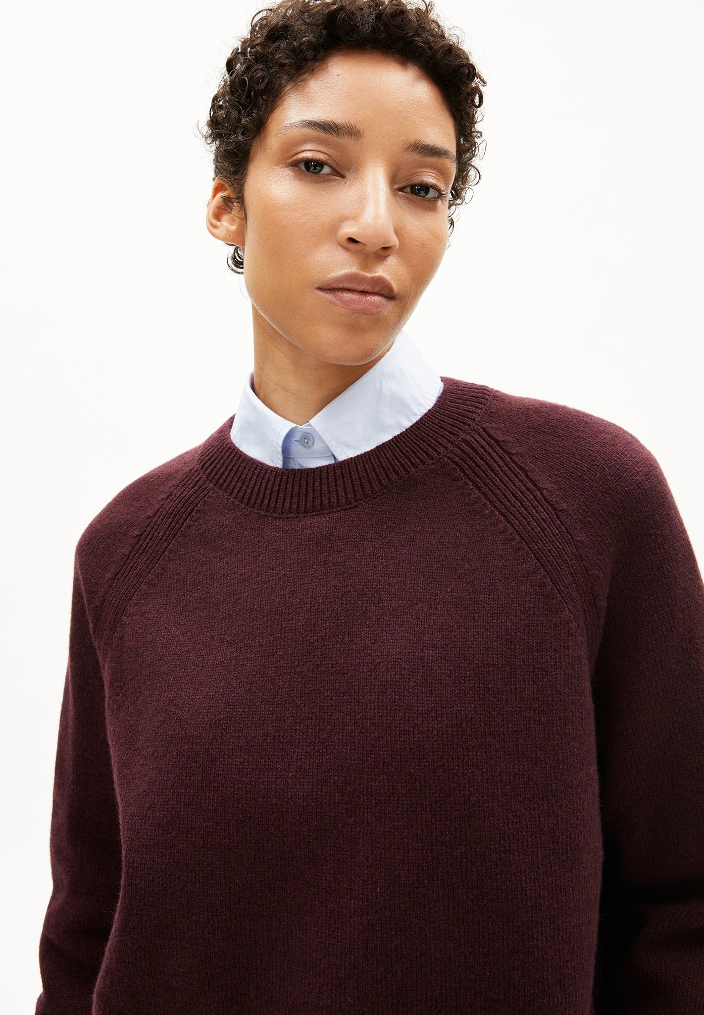 ARMEDANGELS - Liliriaa Reglana - Dark Cranberry - BACKYARD