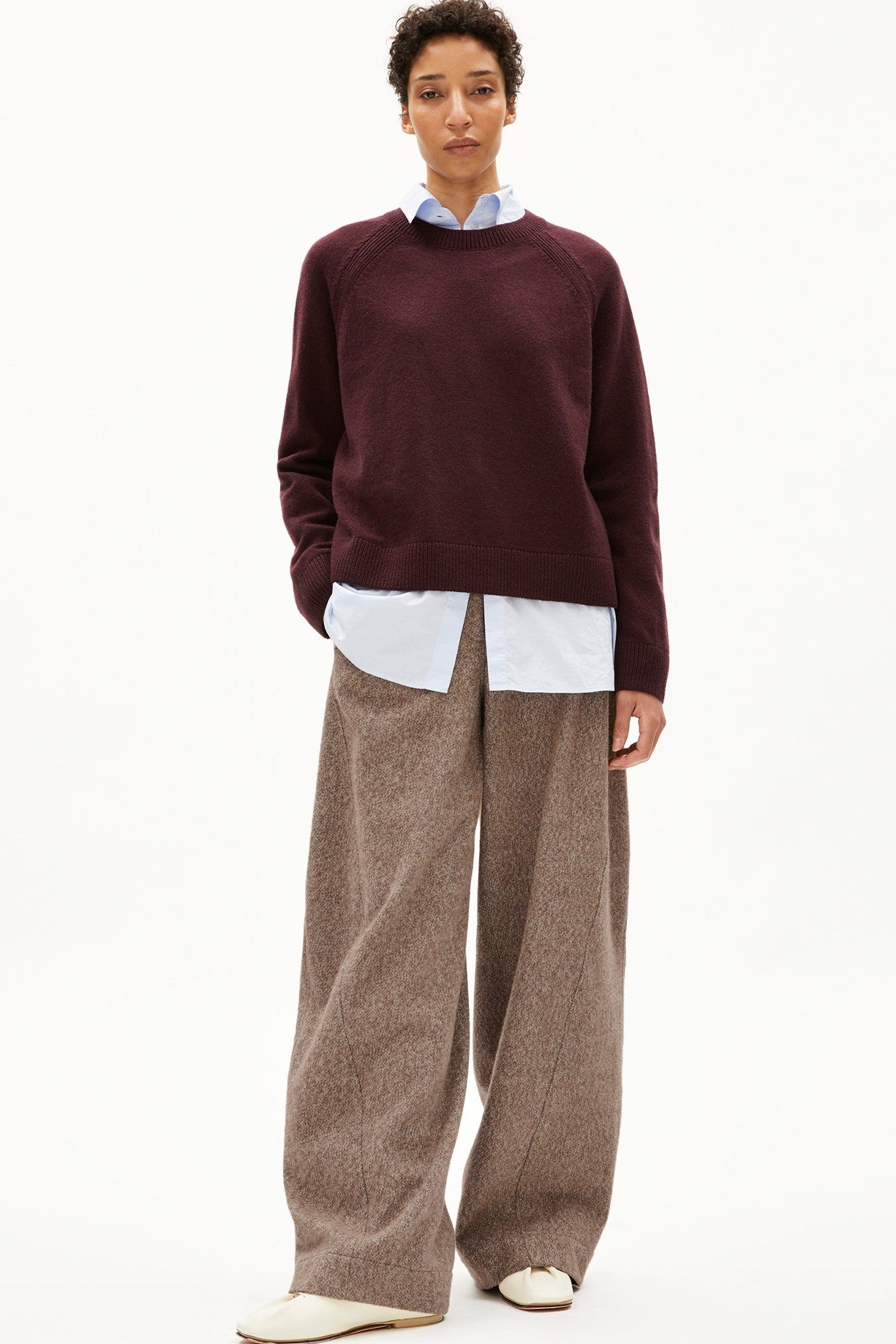 ARMEDANGELS - Liliriaa Reglana - Dark Cranberry - BACKYARD