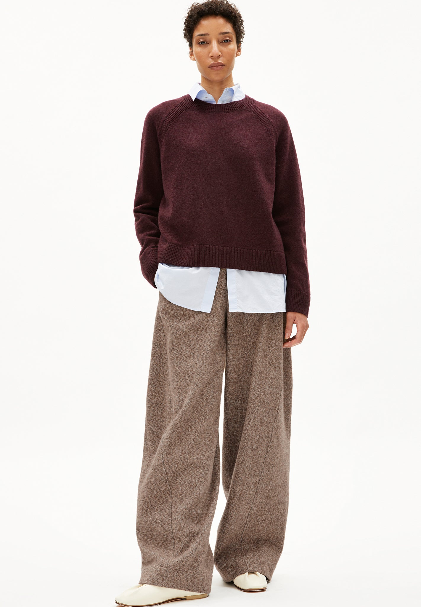 ARMEDANGELS - Liliriaa Reglana - Dark Cranberry - BACKYARD