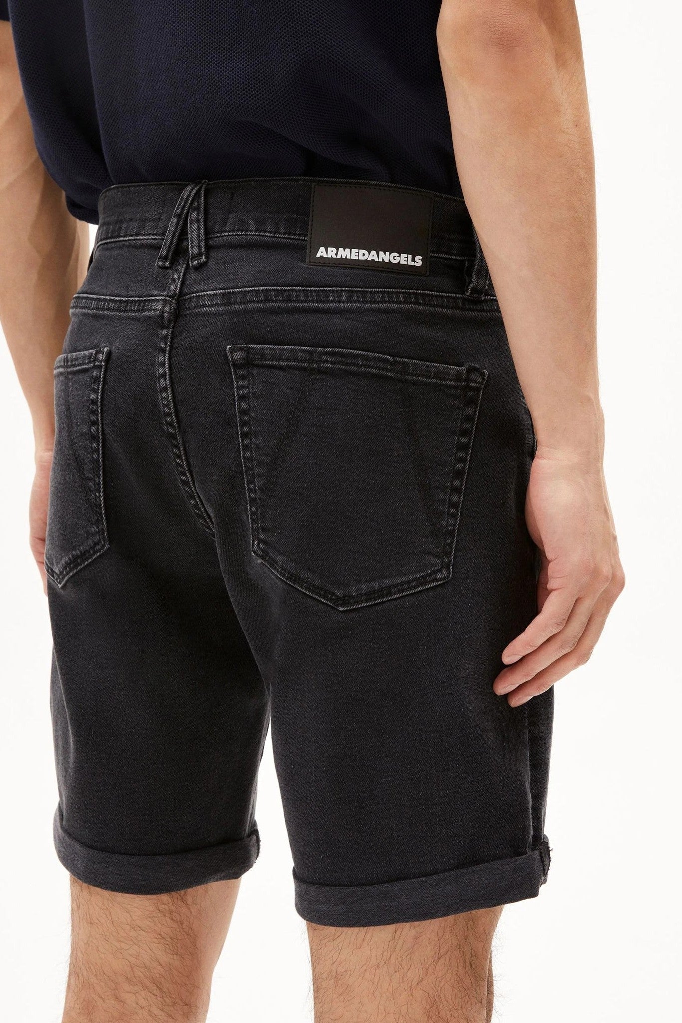 ARMEDANGELS - Naailo - Black Washed Authentic - BACKYARD