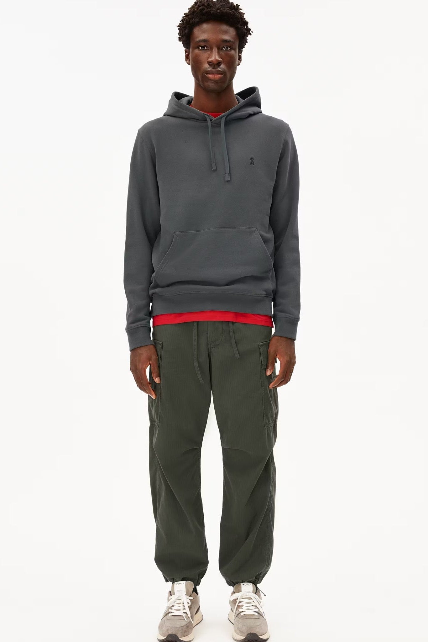 ARMEDANGELS - Paarlo Fleece - Space Steel - BACKYARD
