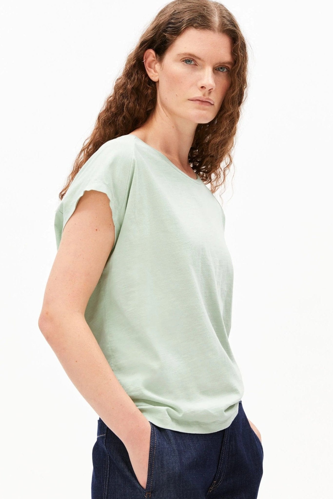 ARMEDANGELS - Slub Jersey - Foam - BACKYARD