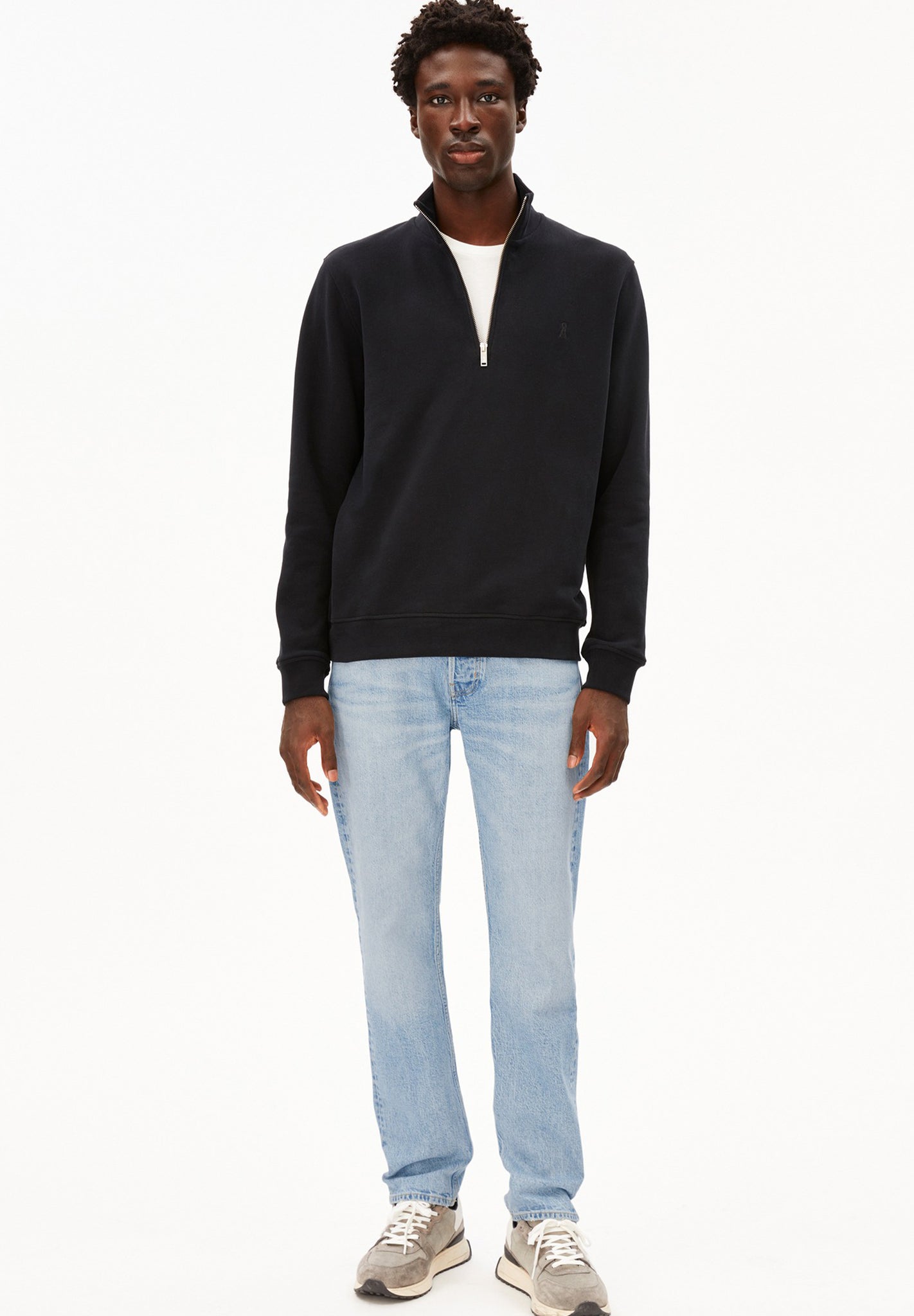 ARMEDANGELS - Waarlo Fleece - Black - BACKYARD