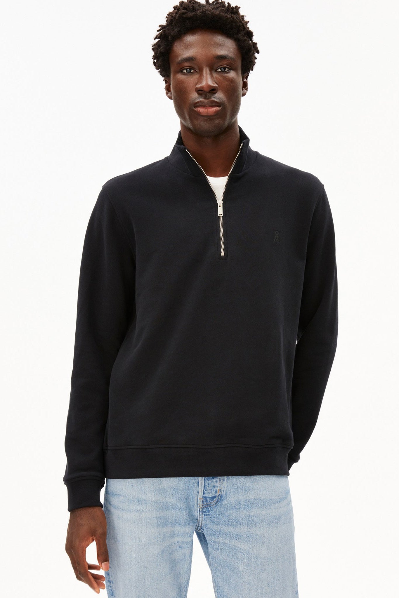 ARMEDANGELS - Waarlo Fleece - Black - BACKYARD