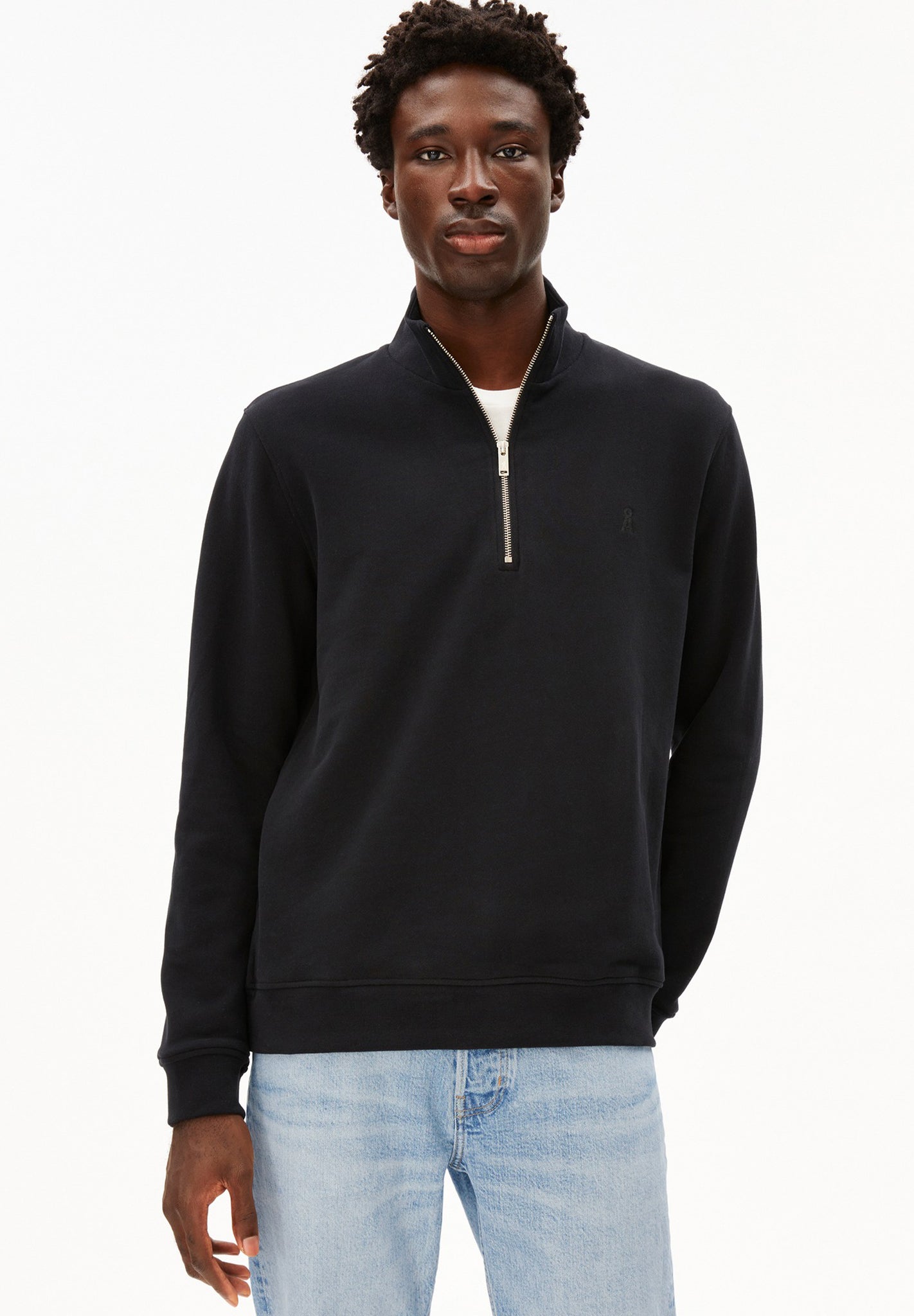 ARMEDANGELS - Waarlo Fleece - Black - BACKYARD