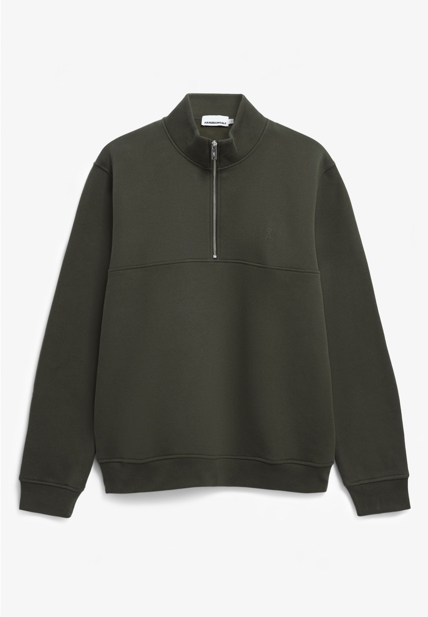 ARMEDANGELS - Waarlo Fleece - Forest Pine - BACKYARD