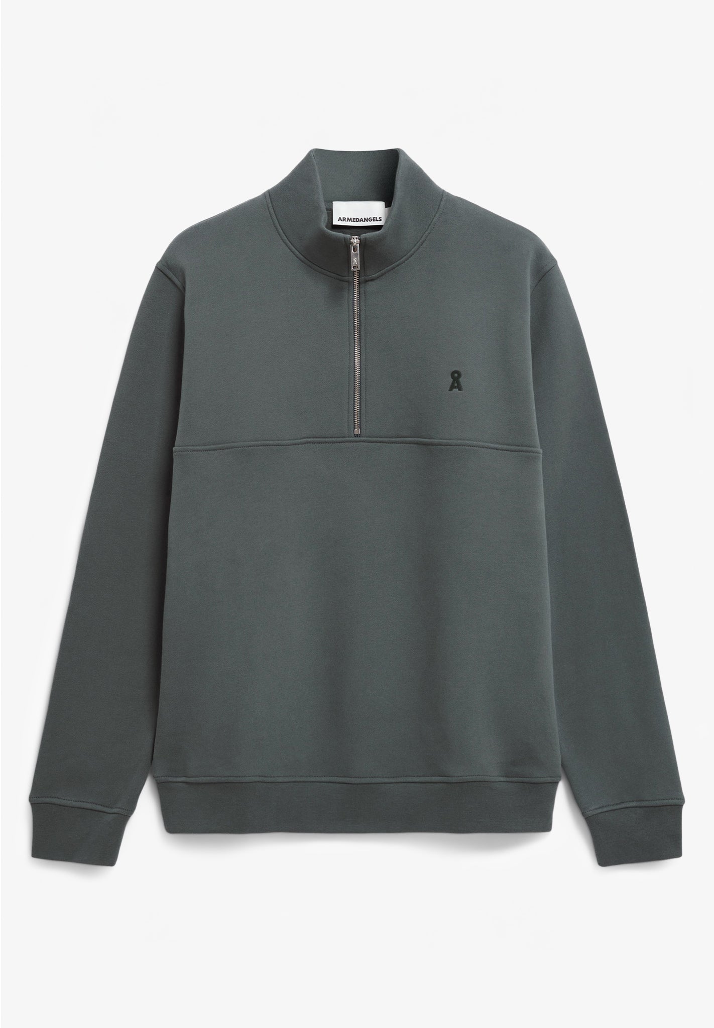 ARMEDANGELS - Waarlo Fleece - Space Steel - BACKYARD