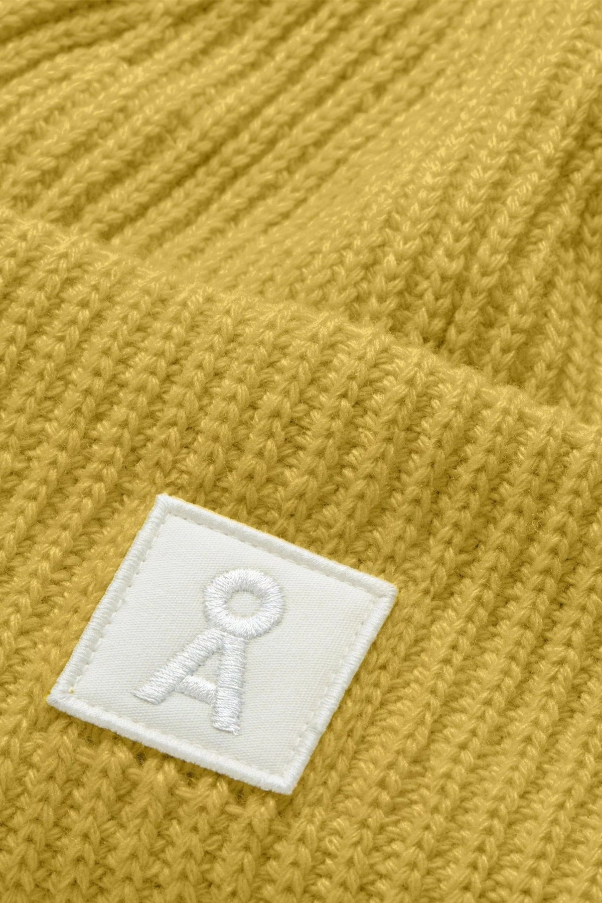 ARMEDANGELS-Women Iconic Å Wool Hat-Mosslace-BACKYARD