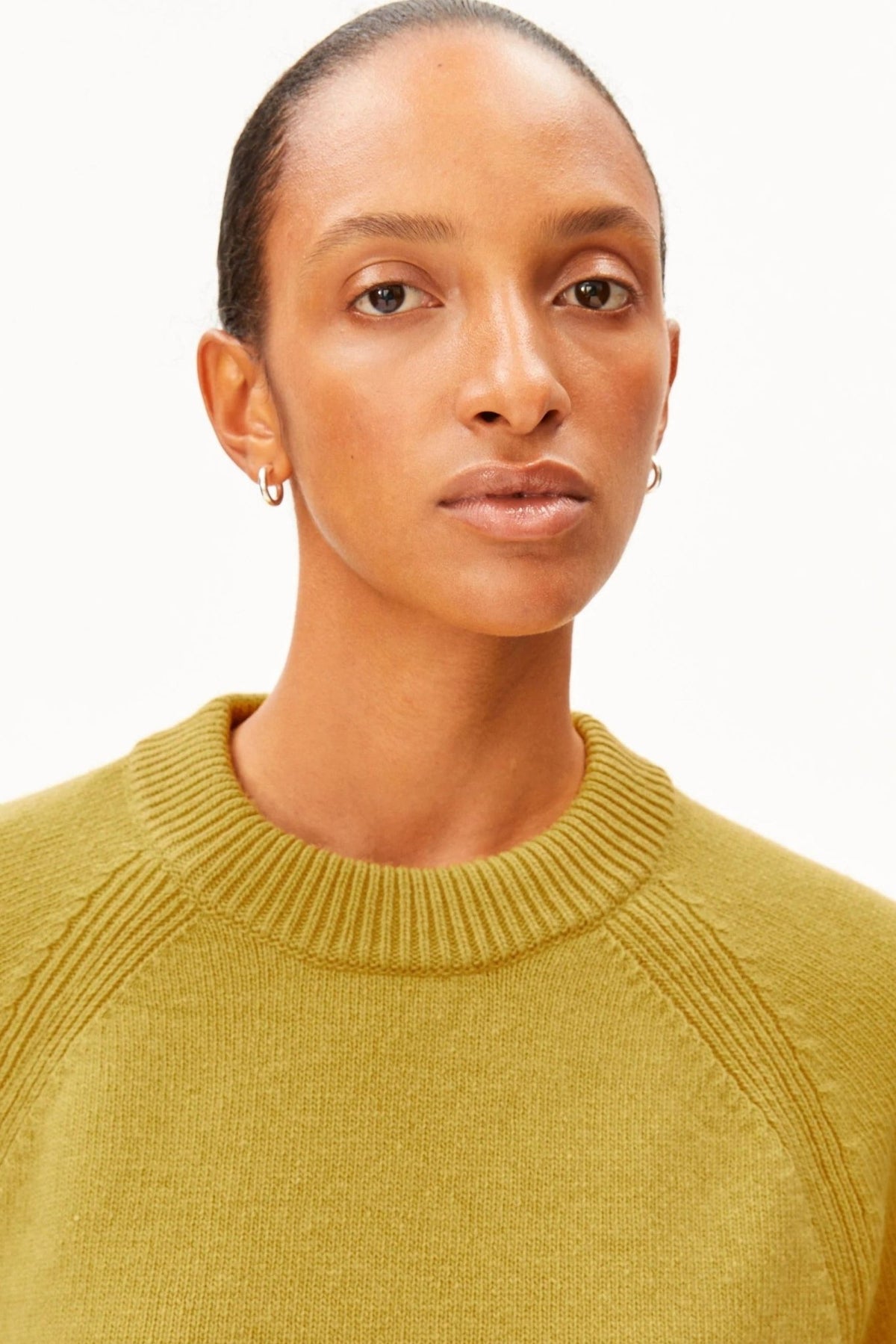 ARMEDANGELS-Wool Knit Sweater-Mosslace-BACKYARD