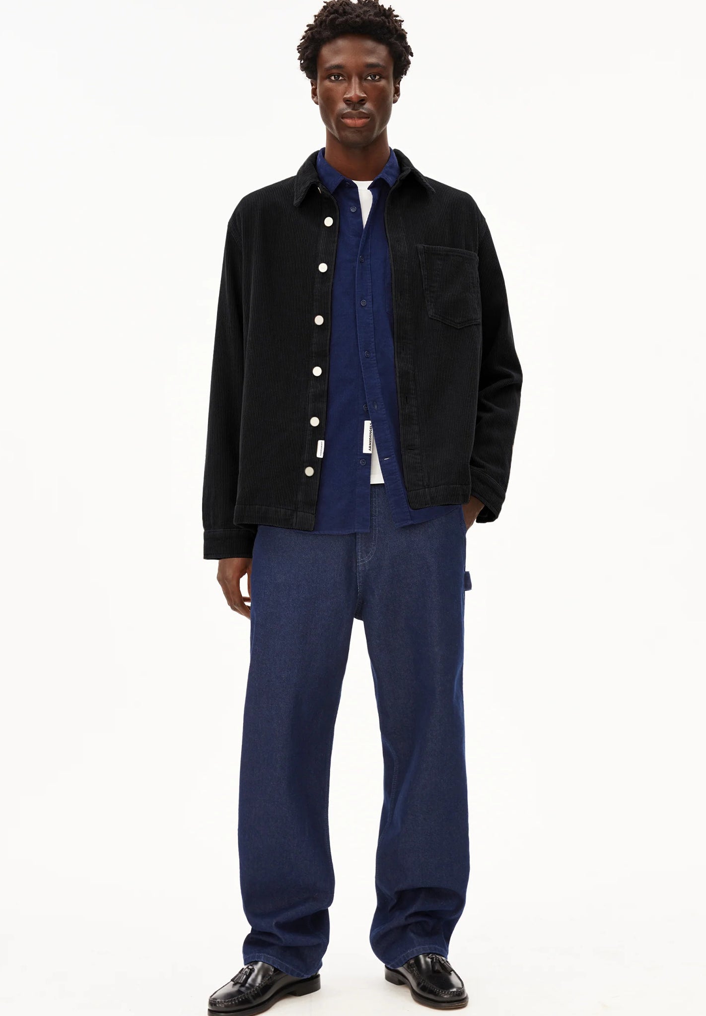 ARMEDANGELS - Yunaai Corduroy - Black - BACKYARD