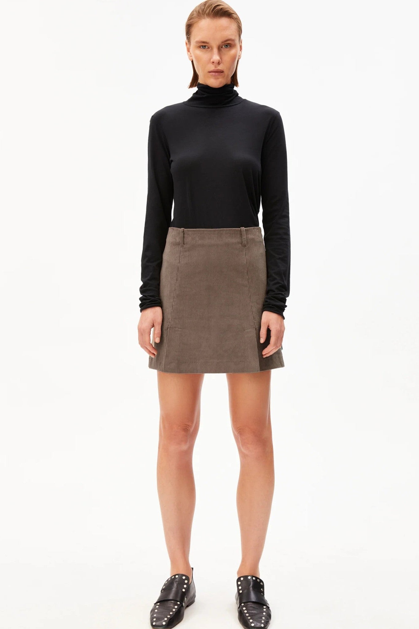 ARMEDANGELS - Zalaiaa Corduroy - Walnut Cream - BACKYARD