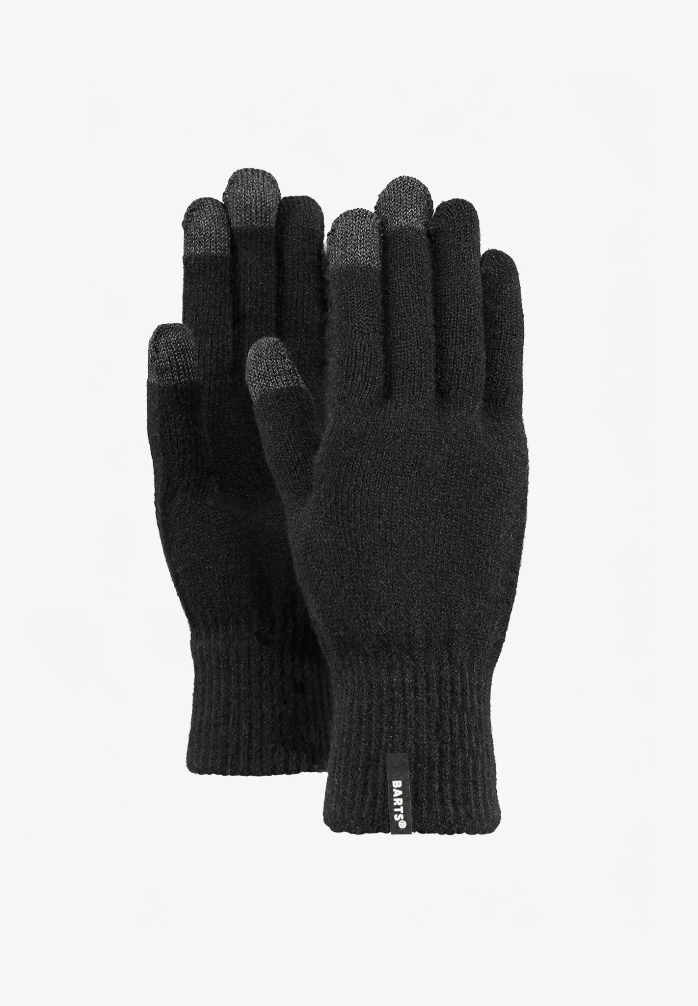 BARTS - Fine Knitted Touch Gloves - Black - BACKYARD