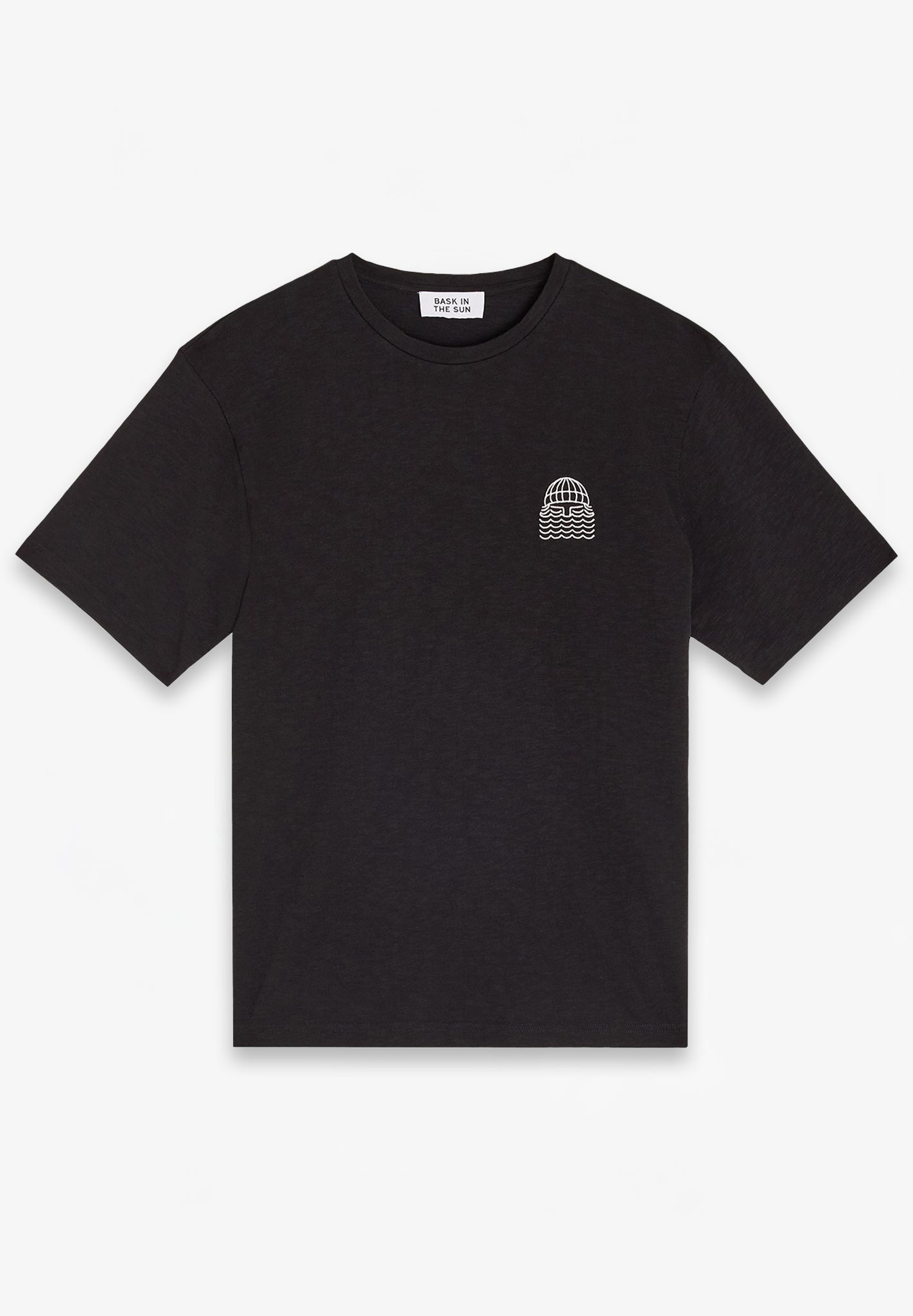 BASK IN THE SUN - Mini To The Sea Tee - Black - BACKYARD