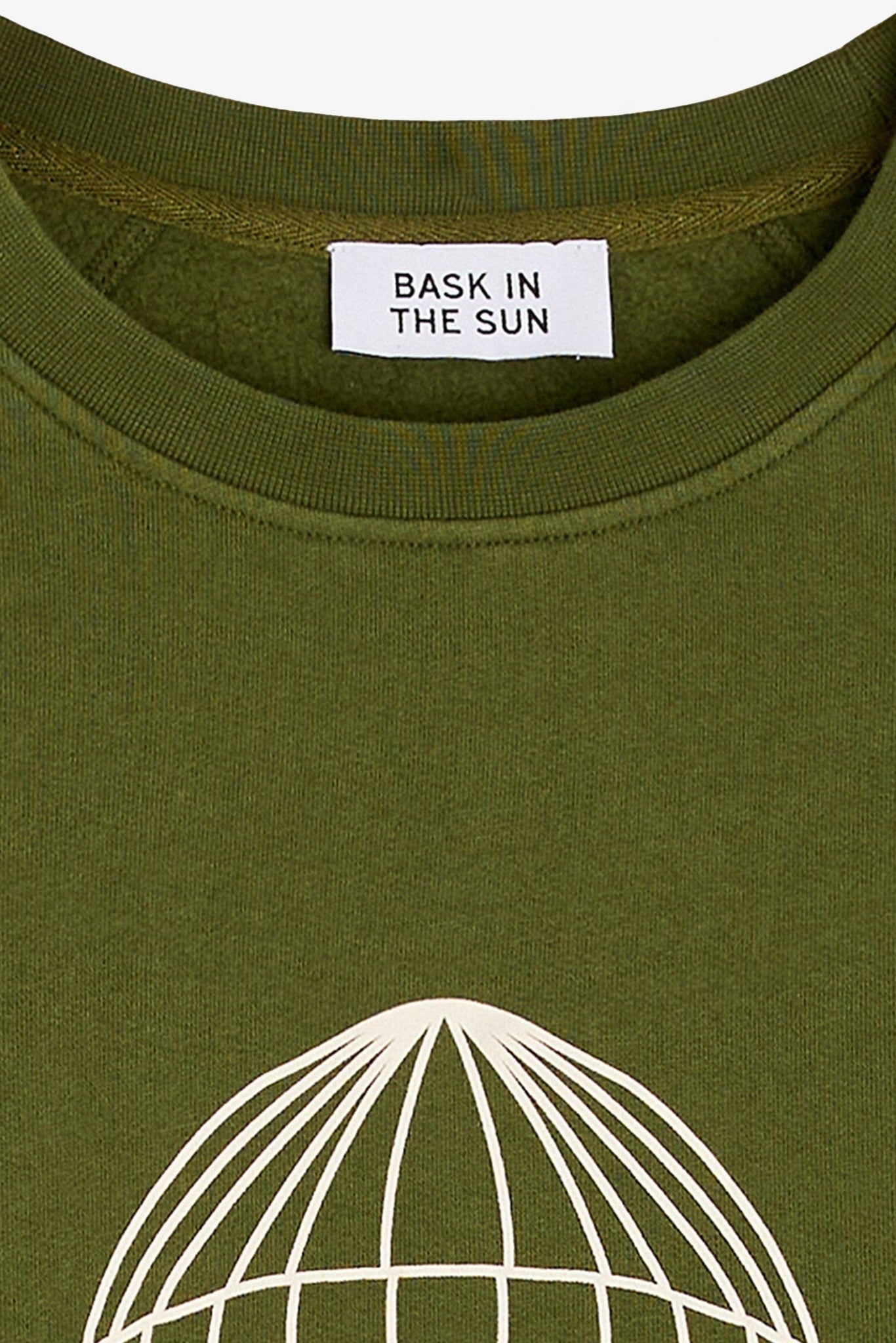 BASK IN THE SUN - To The Sea Sweat - Olive - BACKYARD