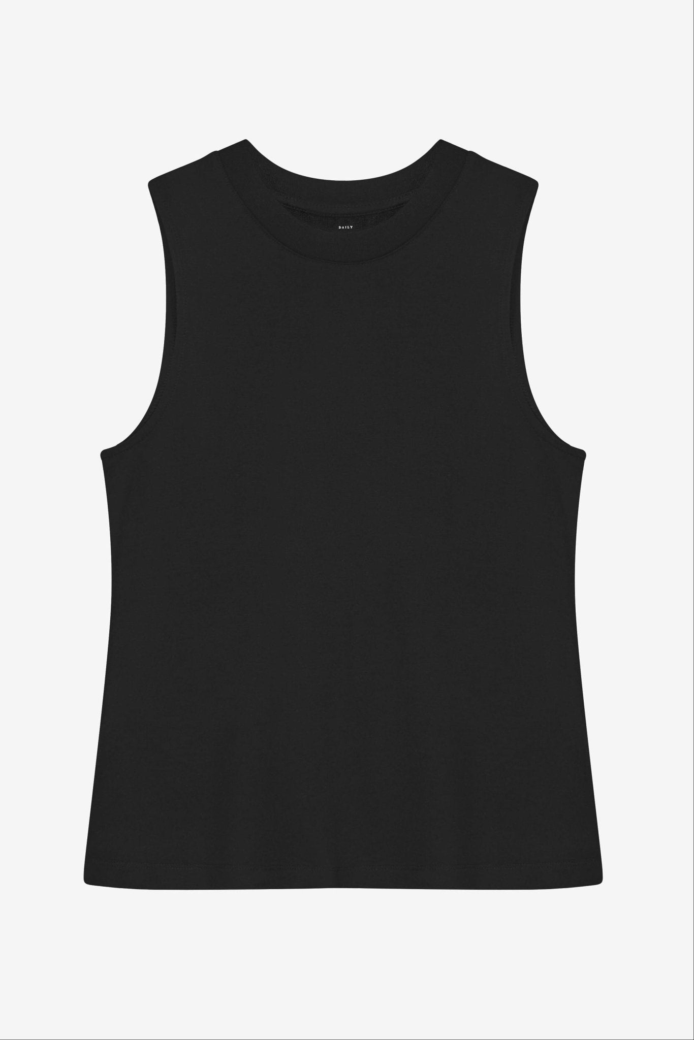 BREAD & BOXERS - Tank Soft Fiber - Black - BACKYARD