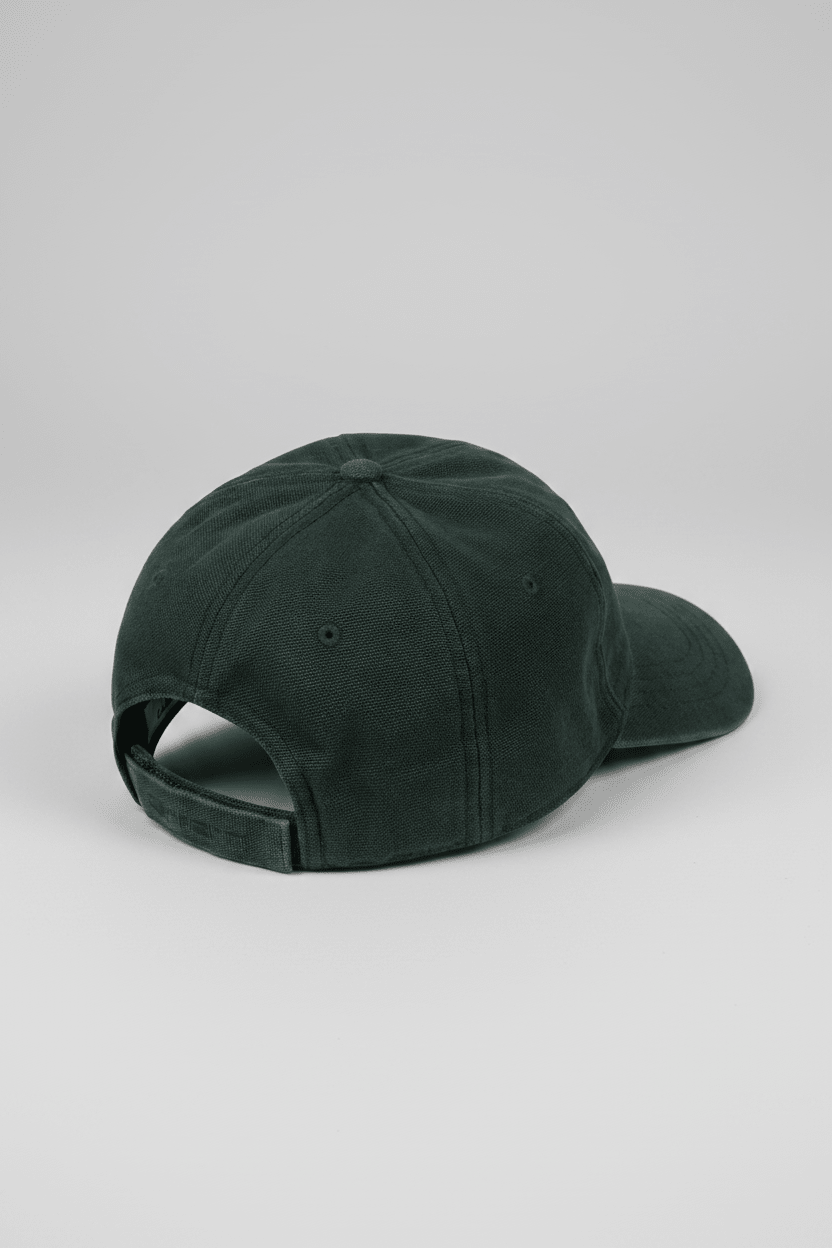 CARHARTT WIP-Canvas Cap-Raven Stone Washed-BACKYARD