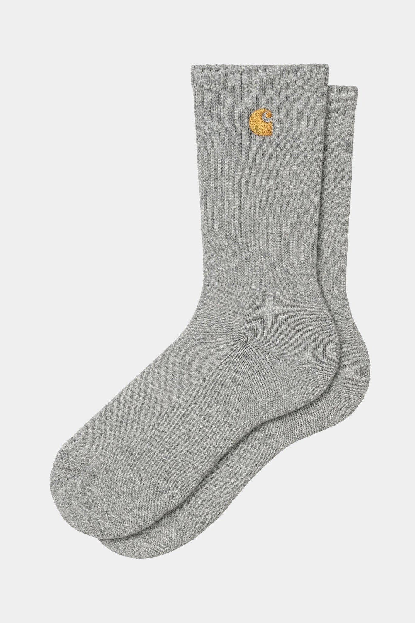 CARHARTT WIP - Chase Socks - Grey Heather Gold - BACKYARD