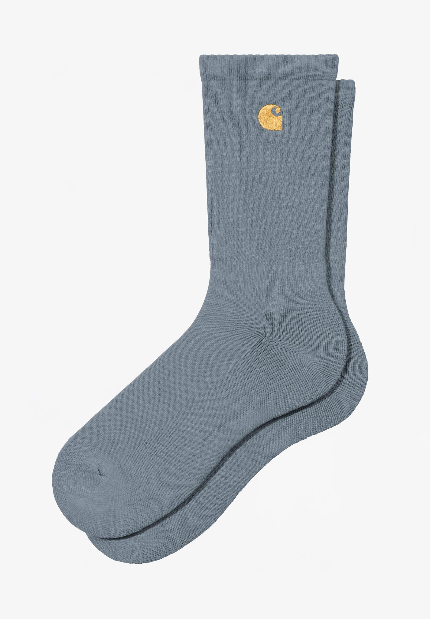 CARHARTT WIP - Chase Socks - Cozy Blue Gold - BACKYARD