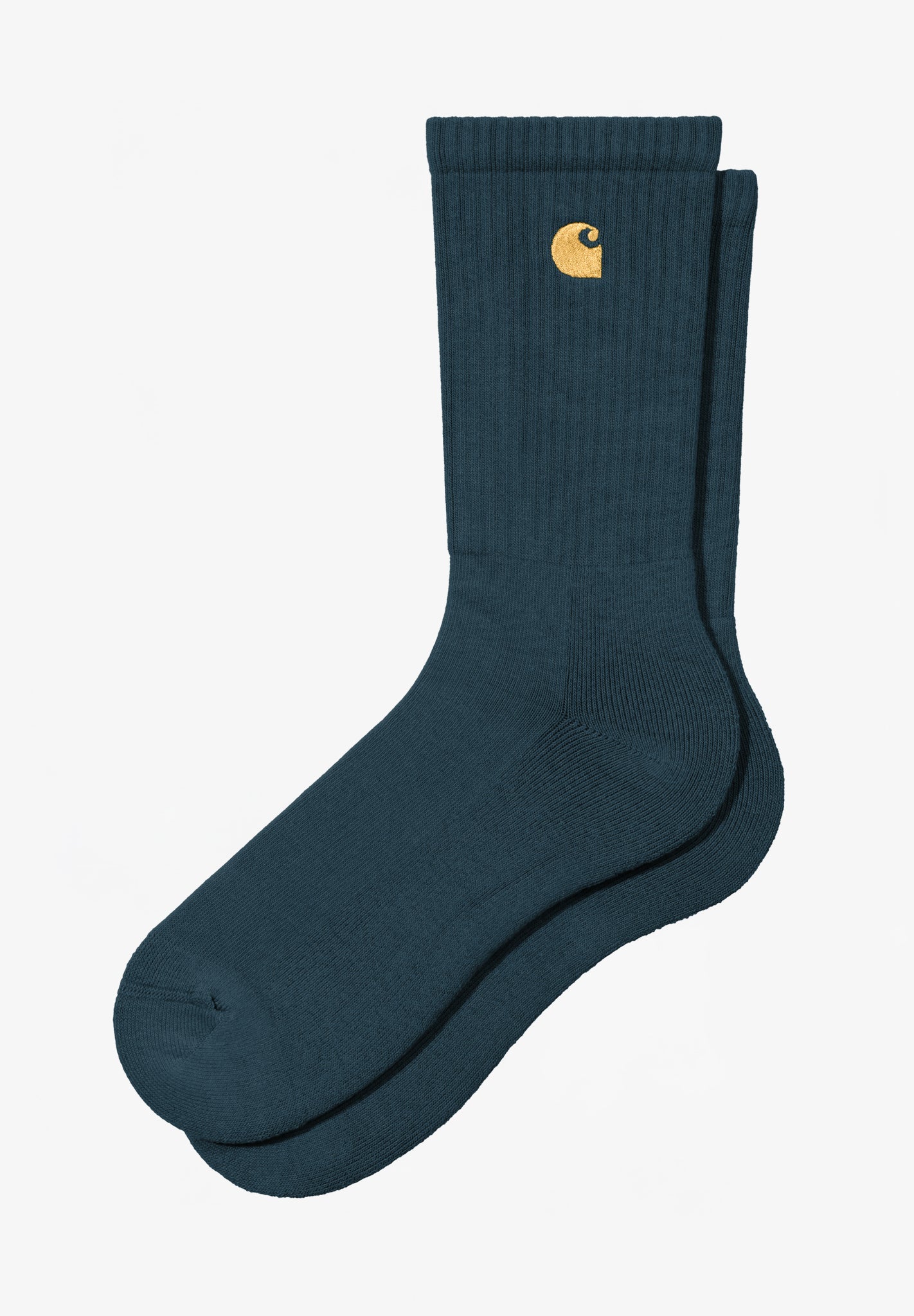 CARHARTT WIP - Chase Socks - Deep Lagoon Gold - BACKYARD