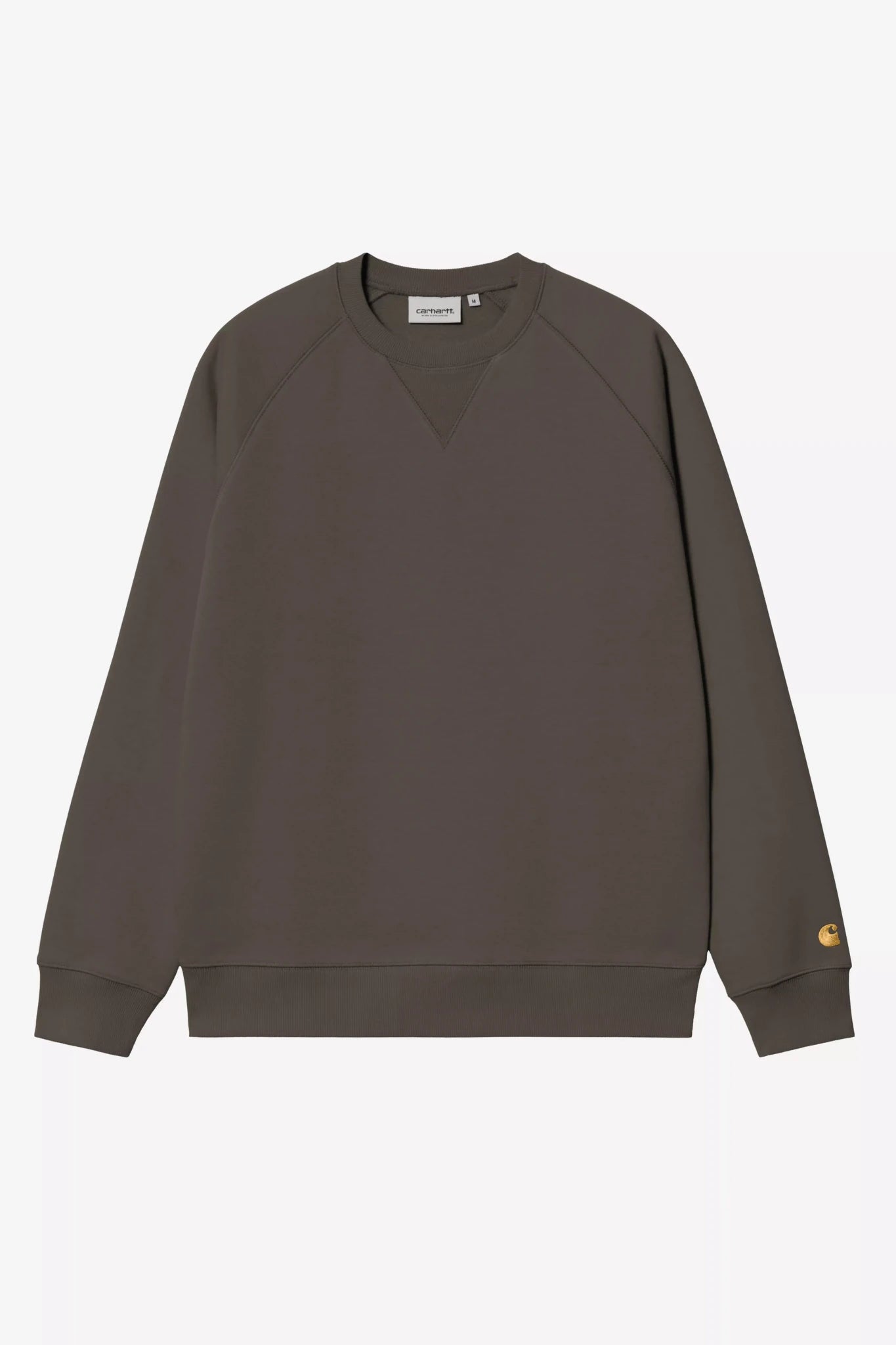 CARHARTT WIP-Chase Sweat-Shungite Gold-BACKYARD